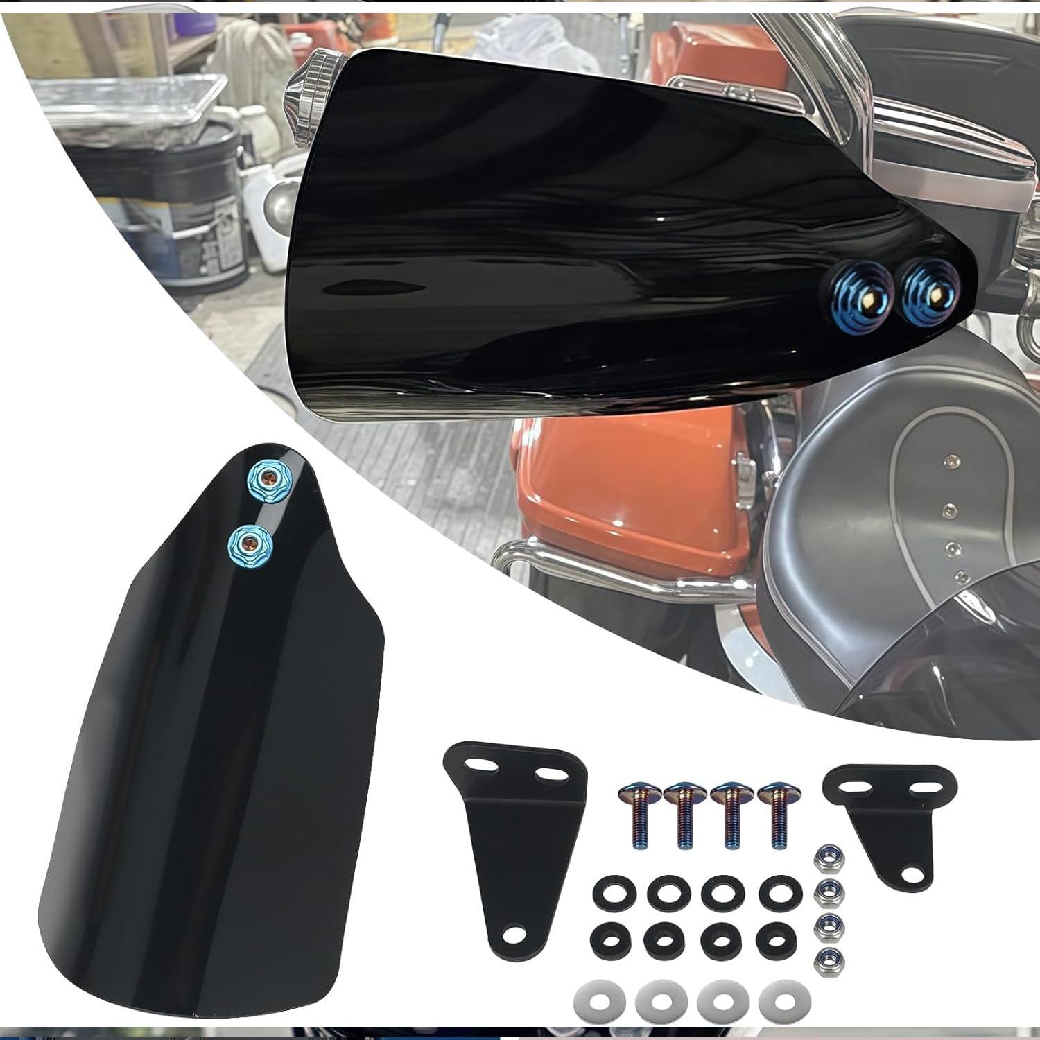 Protector de Manillar RUNNING PANTHER para Harley 2018-2023 Negro