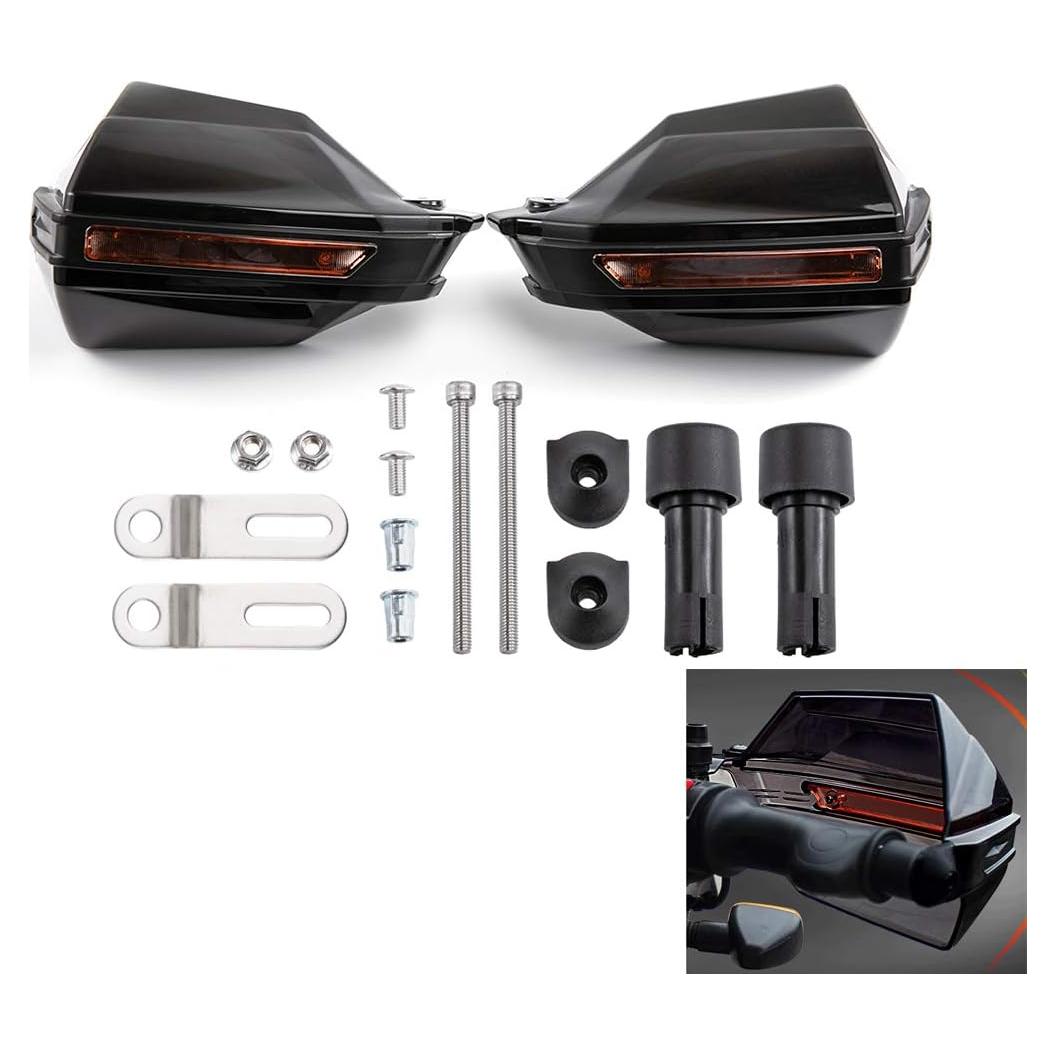 Protector de Manos para Motocicleta evomosa - Negro Universal