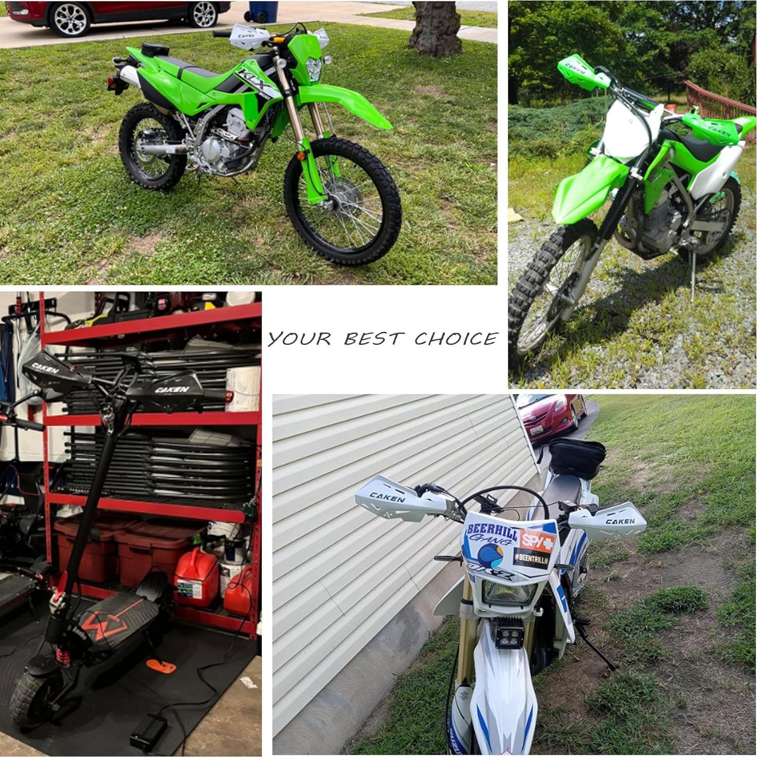 Protectores de Manos Universales PRO CAKEN 22mm y 28mm Blanco