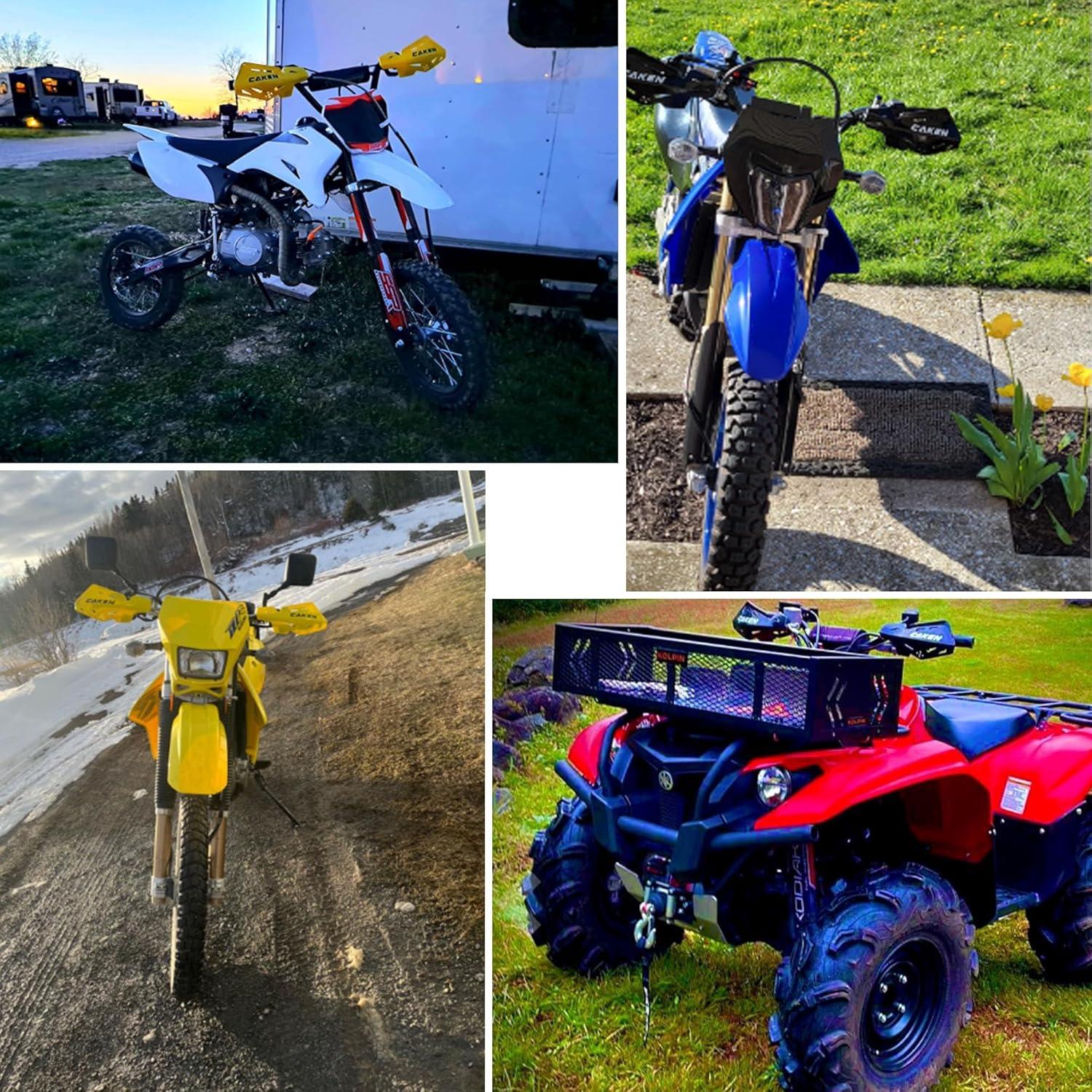 Protectores de Manos Universales PRO CAKEN 22mm y 28mm Blanco