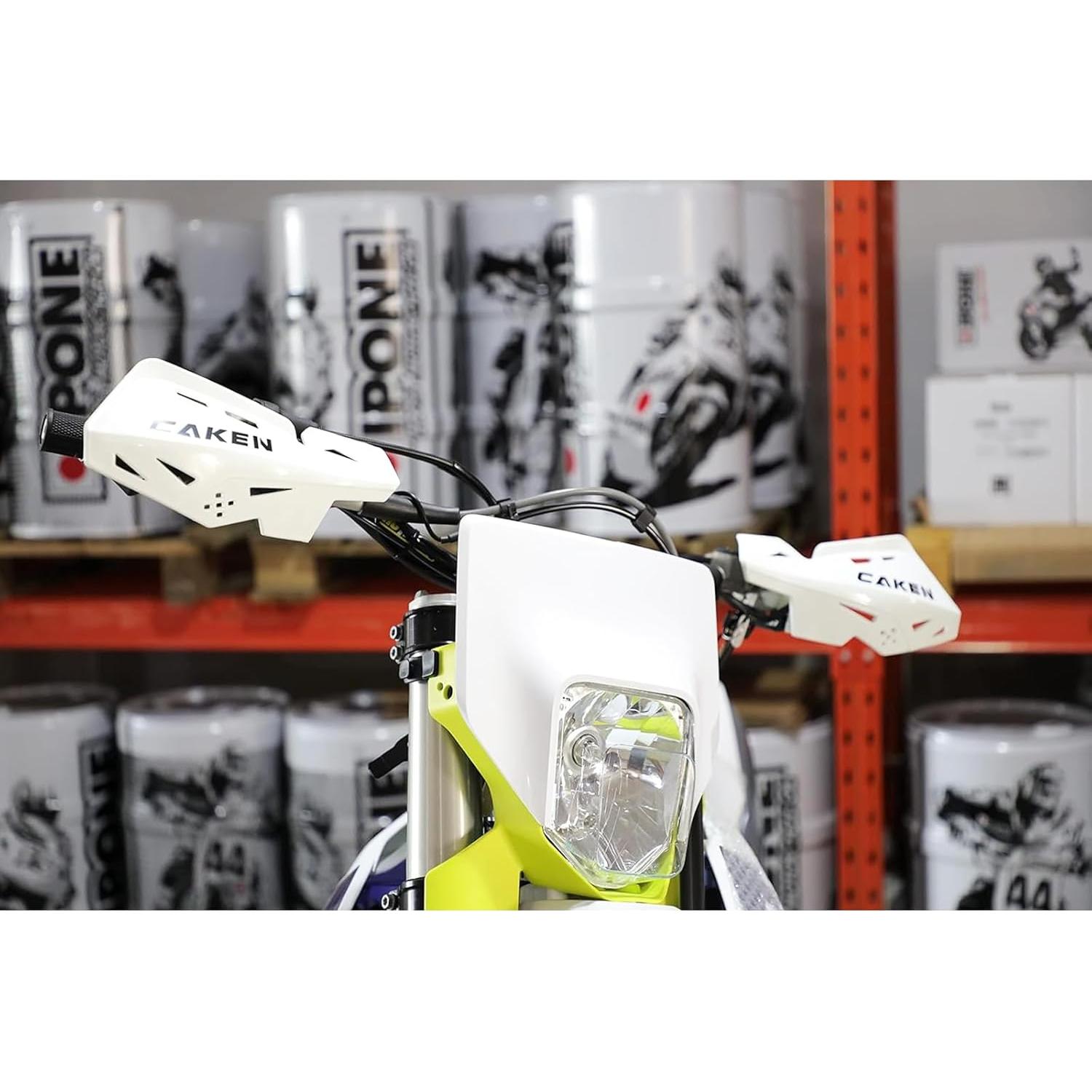 Protectores de Manos Universales PRO CAKEN 22mm y 28mm Blanco