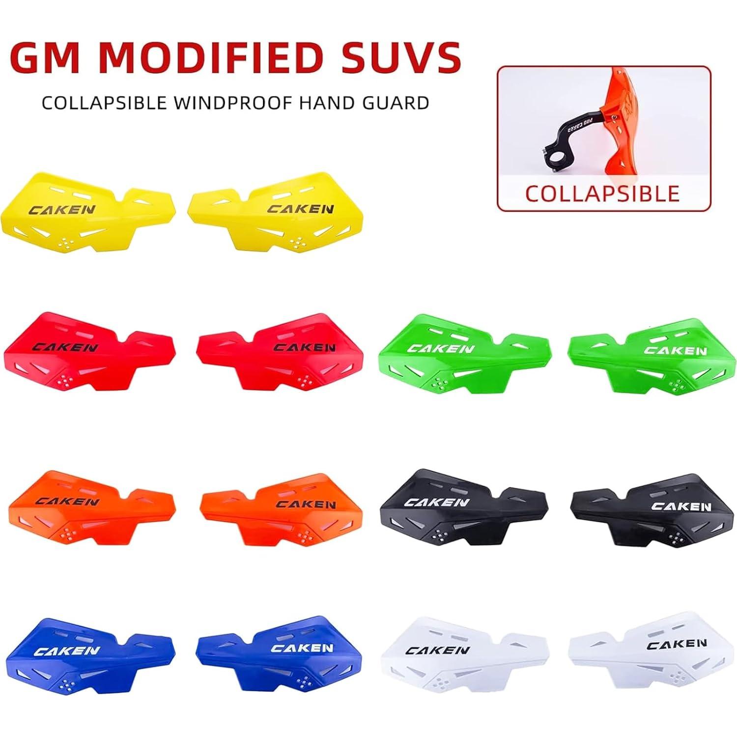 Protectores de Manos Universales PRO CAKEN 22mm y 28mm Blanco