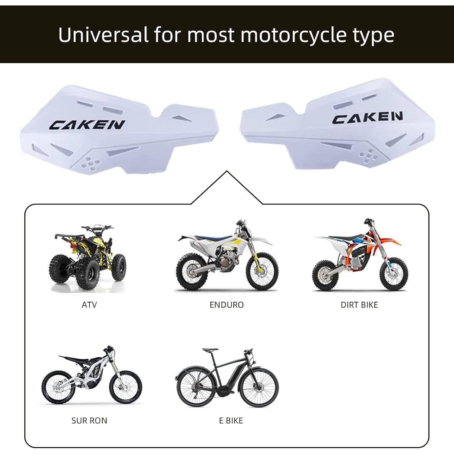 Protectores de Manos Universales PRO CAKEN 22mm y 28mm Blanco