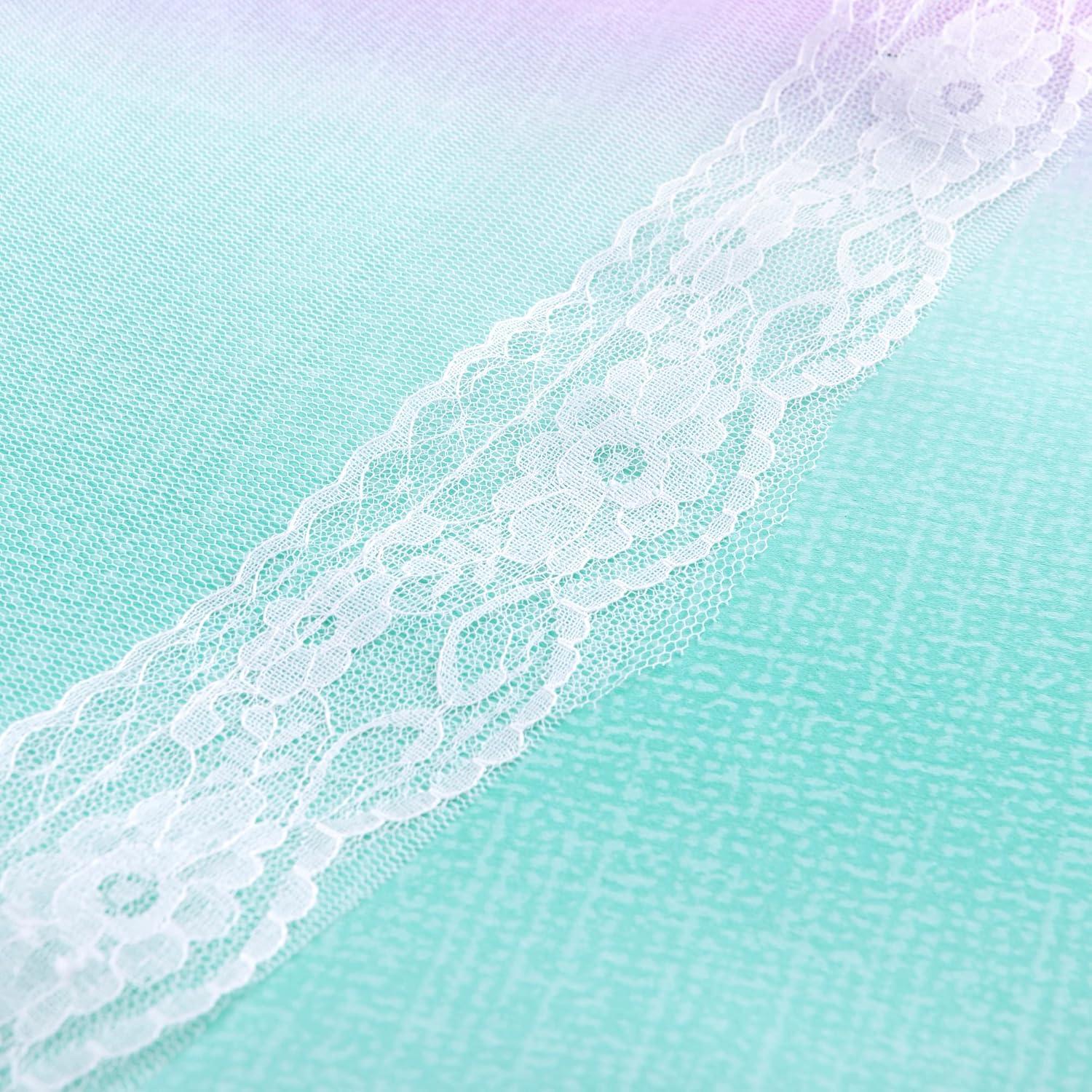 Cortina Opaca XiDi Arcoíris para Niñas 132x213 cm Rosa