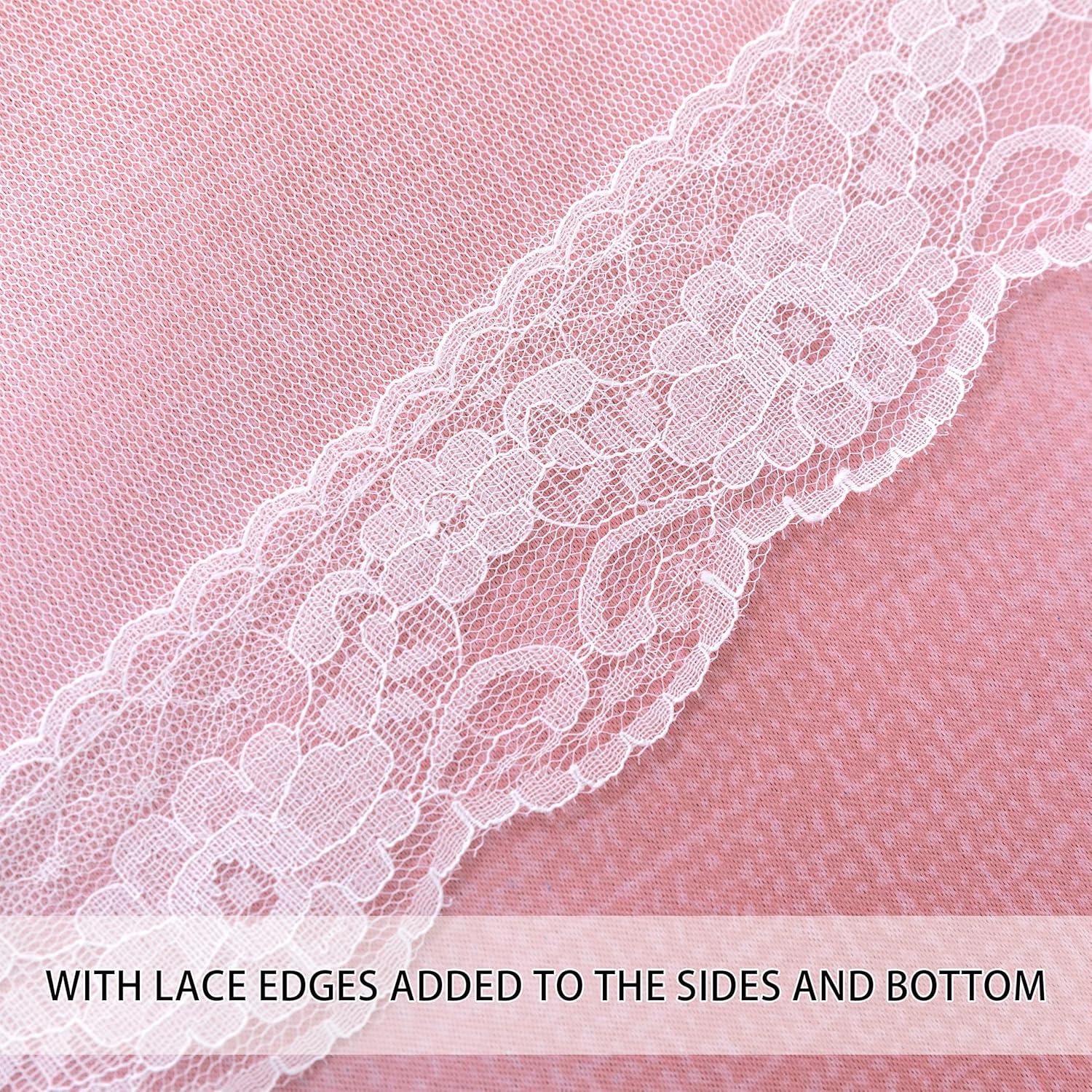 Cortina Opaca XiDi Arcoíris para Dormitorio de Niñas Rosa