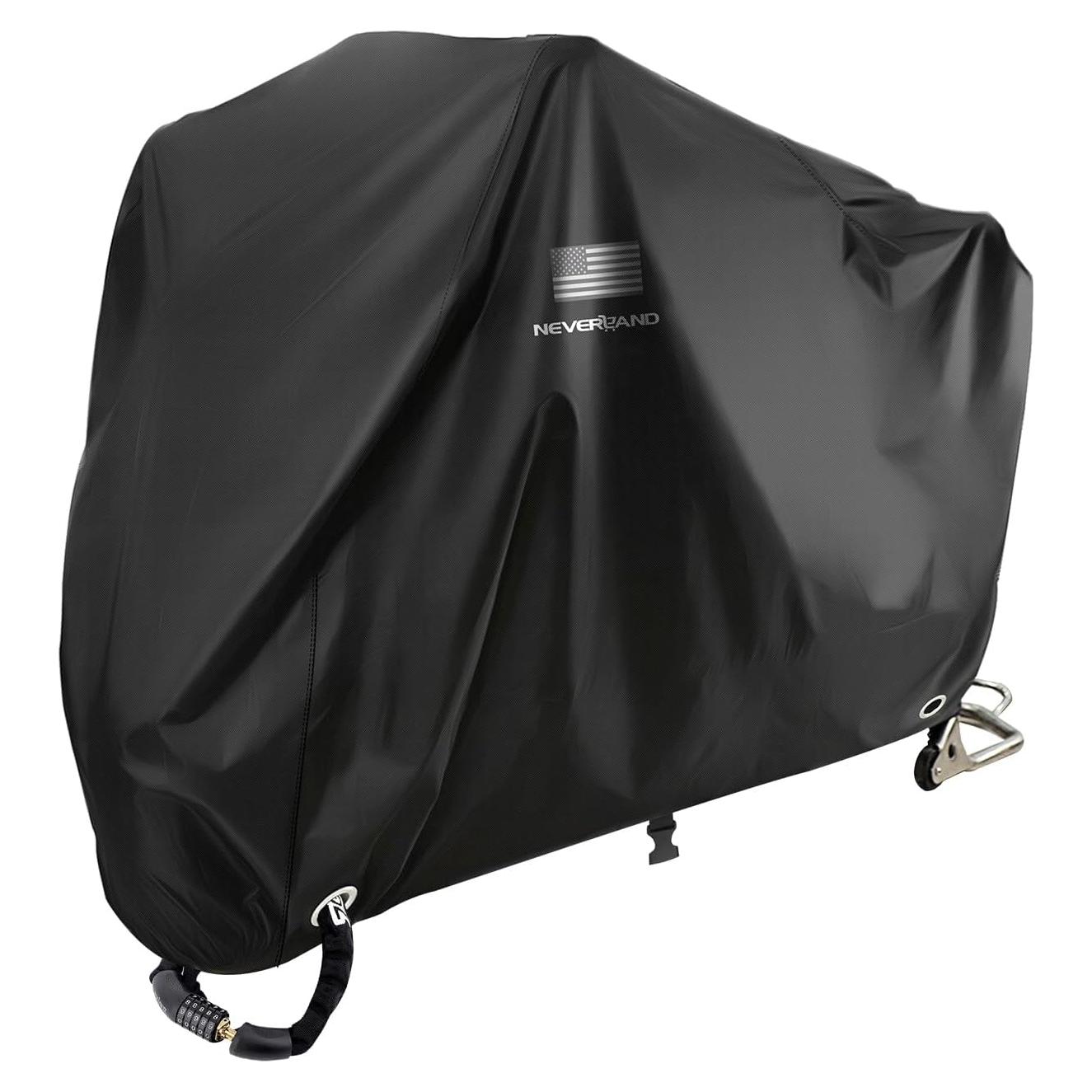 Funda para motocicleta NEVERLAND XXXL impermeable negra