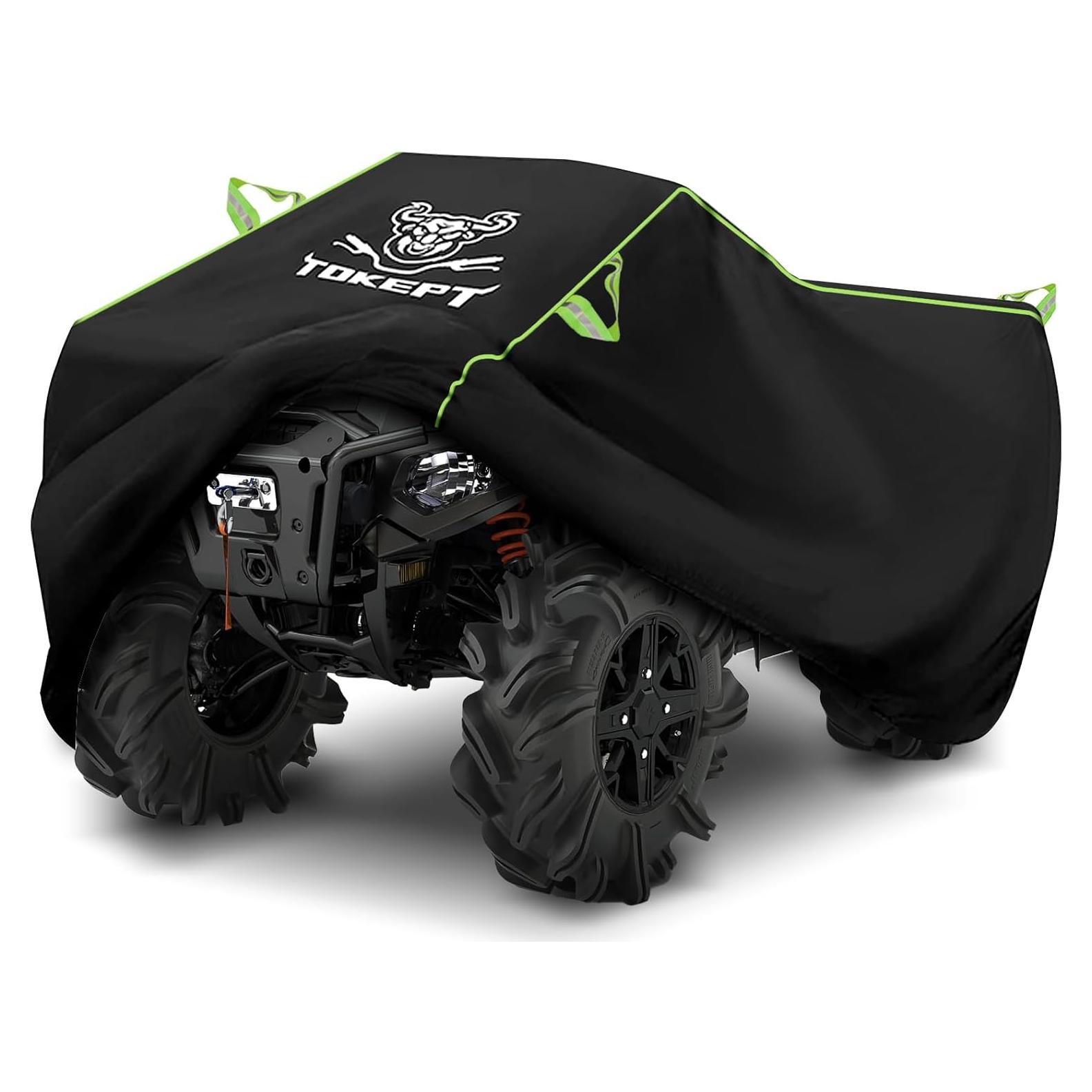 Cubierta ATV Impermeable Tokept L 198x94x107cm Negro