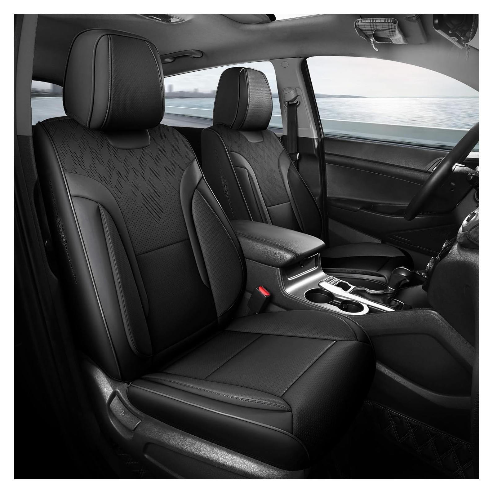 Cubiertas de Asiento de Coche FEINEPRO Negras Universales 5 Asientos