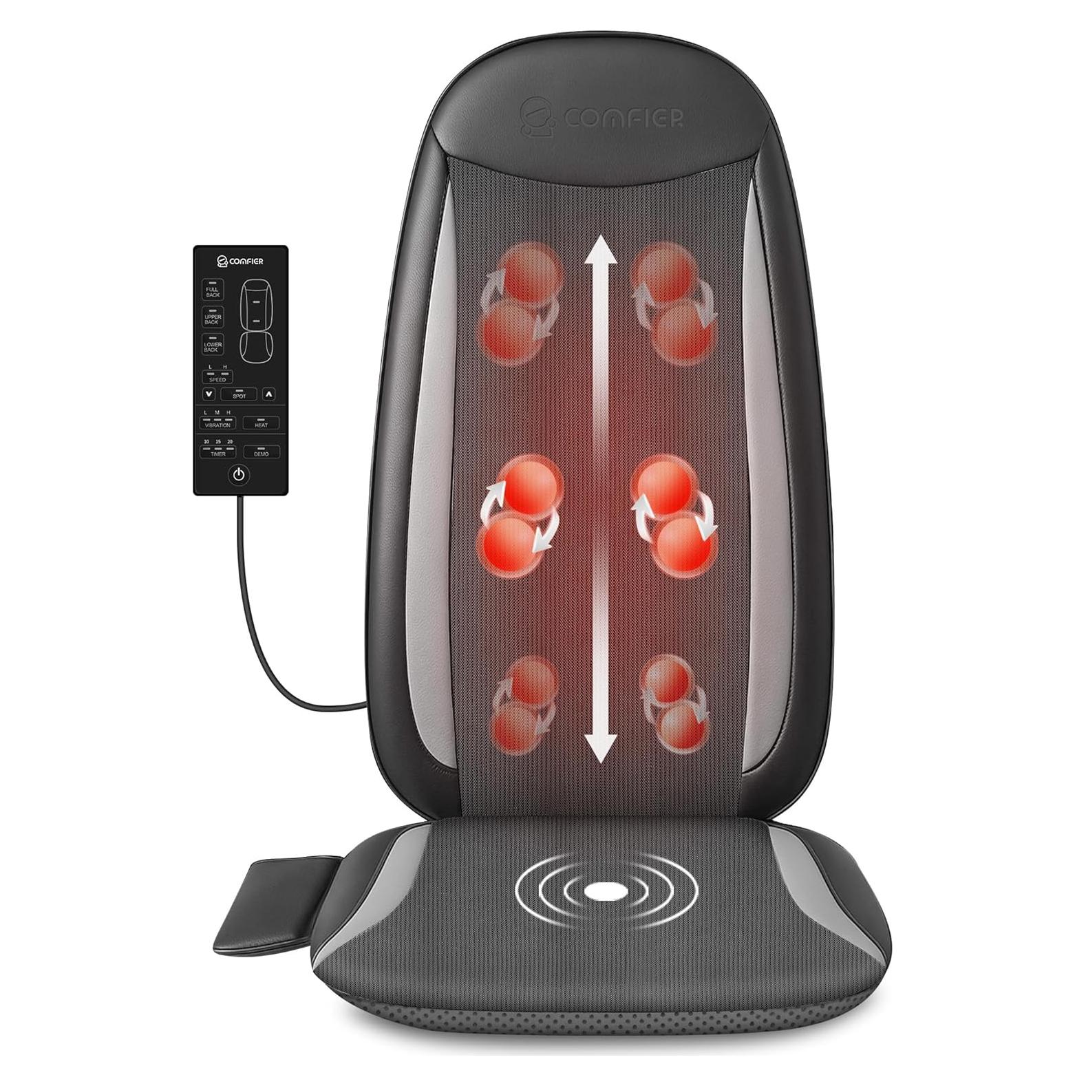 Masajeador de Espalda Shiatsu Comfier CF-2208 con Calor