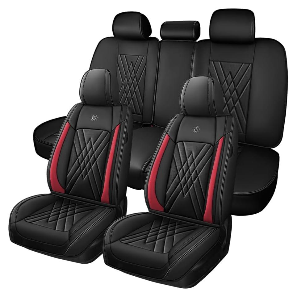 Cubiertas de Asientos de Coche XZBS Juego Completo Impermeable