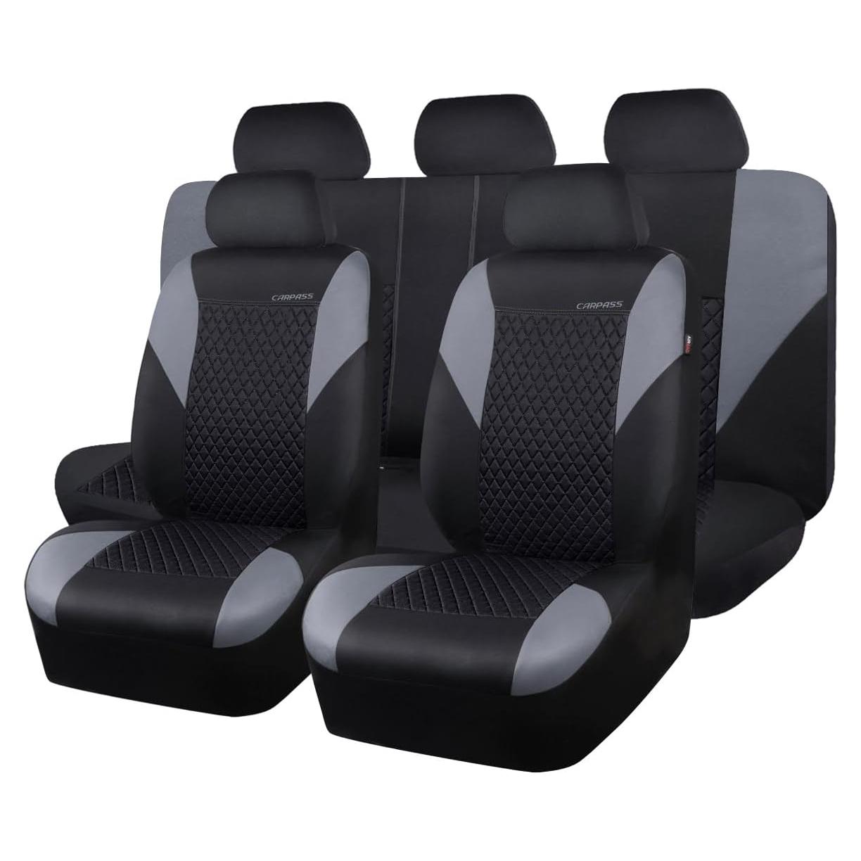 Fundas de Asiento Universales CAR PASS Juego Completo Tela