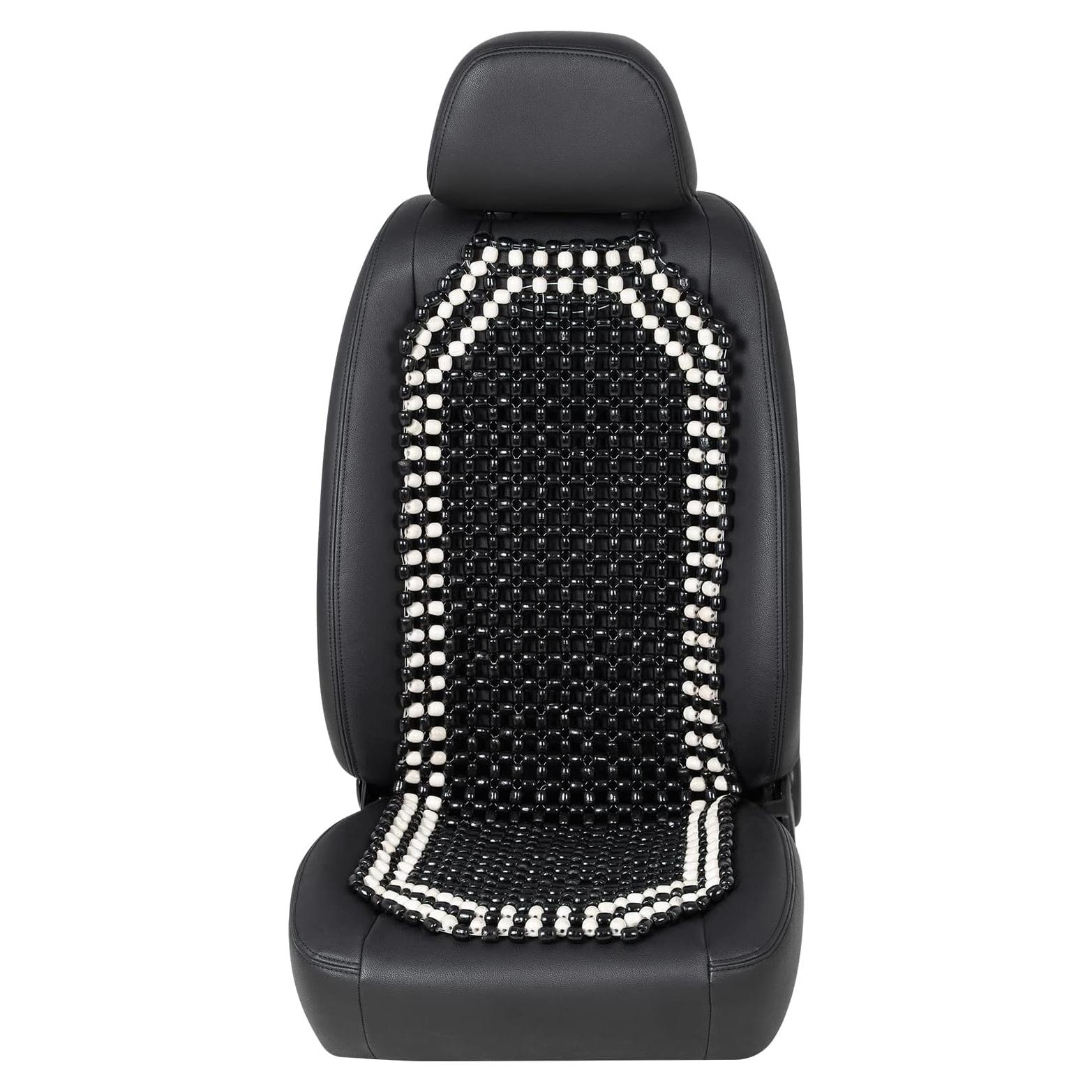 Funda de Asiento de Madera con Perlas de Masaje Road Comforts