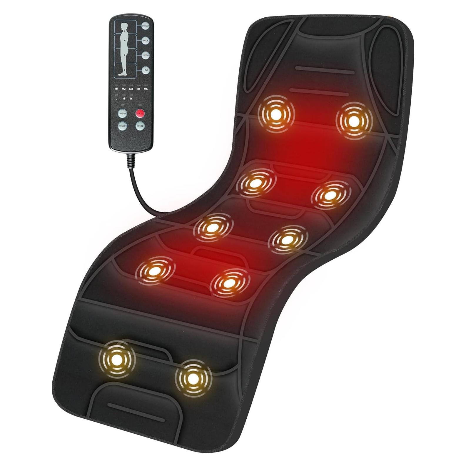 Almohadilla de Masaje Vibrante COMFIER CF-3401 10 Motores