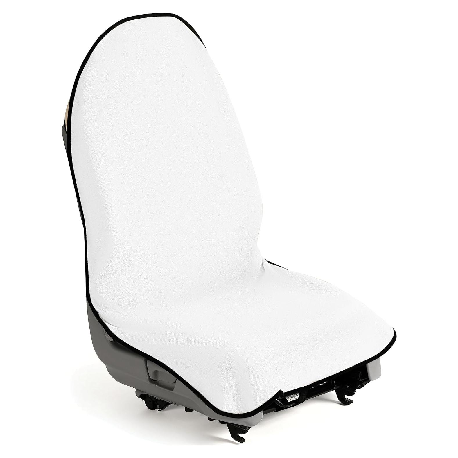 Cubierta de Asiento de Coche Impermeable Lebogner Blanca