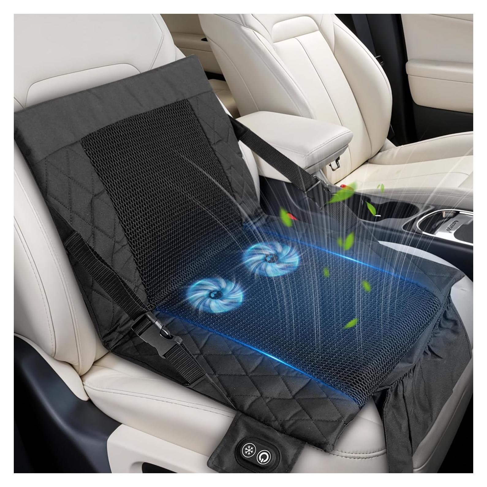 Funda de Asiento de Coche Refrigerante THERAZZAGGE USB 3 Velocidades