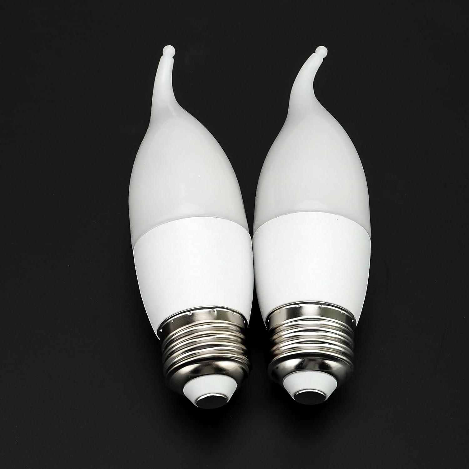 Bombillas LED E26 Bestview Efecto Llama 2 Piezas 13 cm