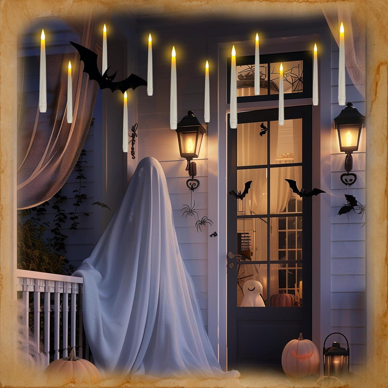 Homemory 20 Velas Flotantes LED con Control Remoto y Temporizador