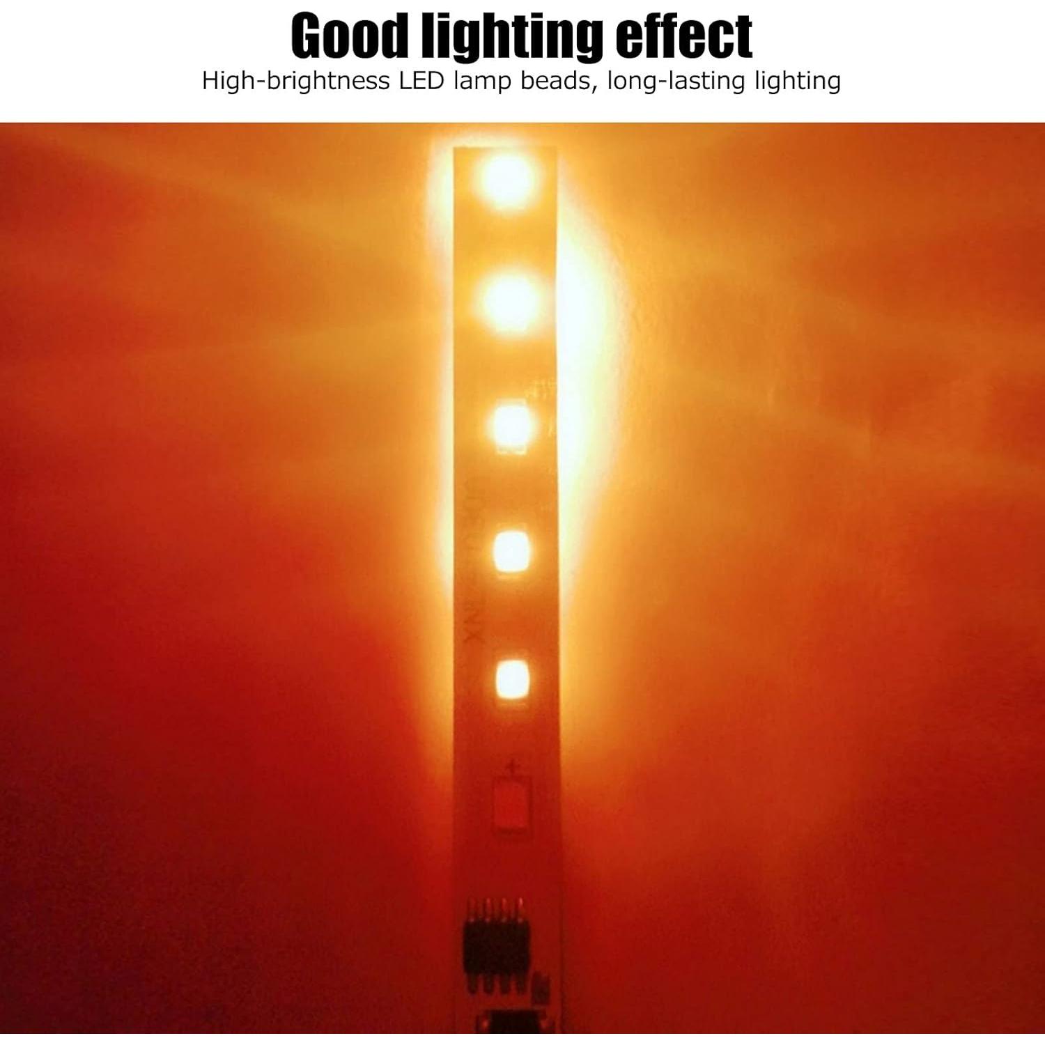 Placa de Circuito de Luz de Llama Solar LiebeWH 1.2V 12 LEDs