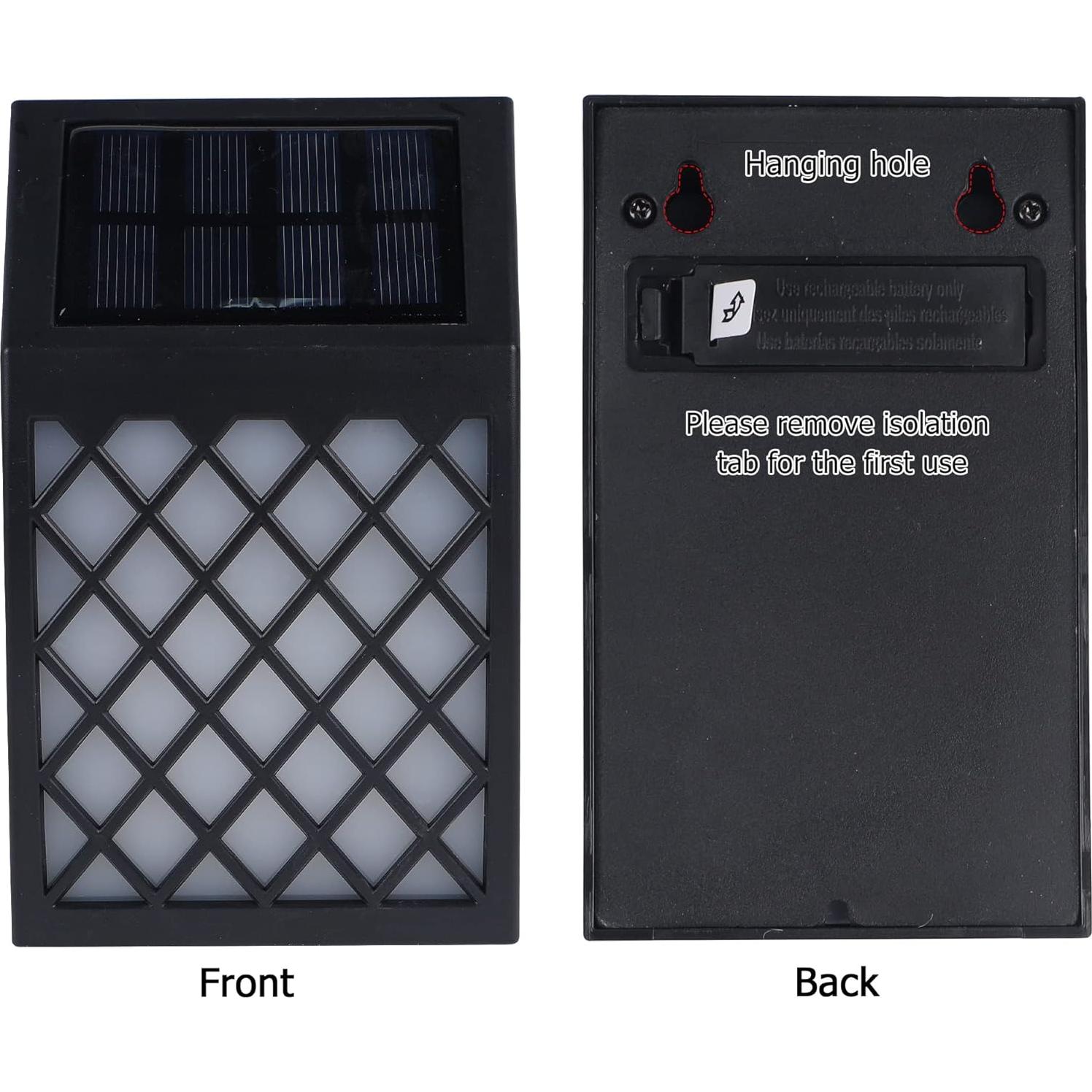 Luces de Llama Solar Dynaming - Paquete de 4 Luces LED para Exterior