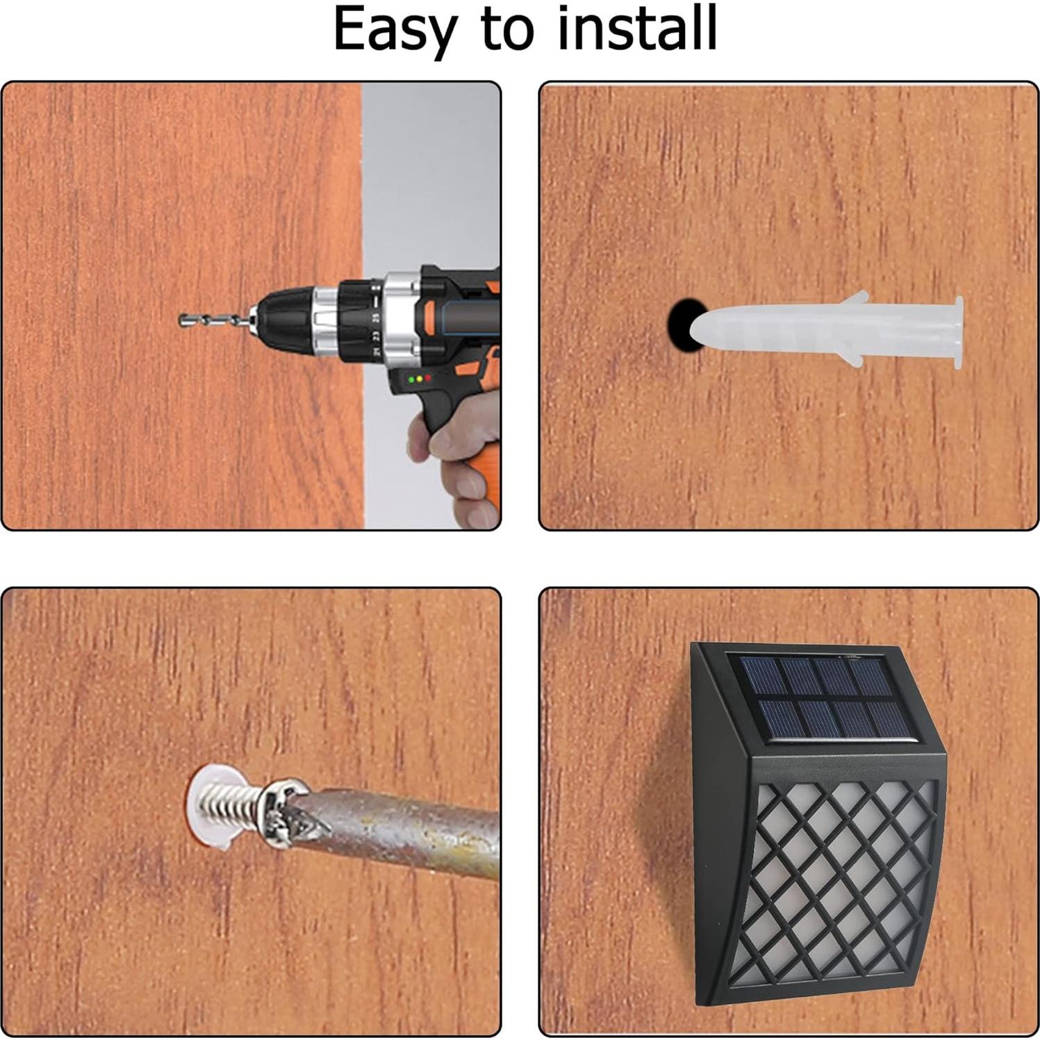 Luces de Llama Solar Dynaming - Paquete de 4 Luces LED para Exterior