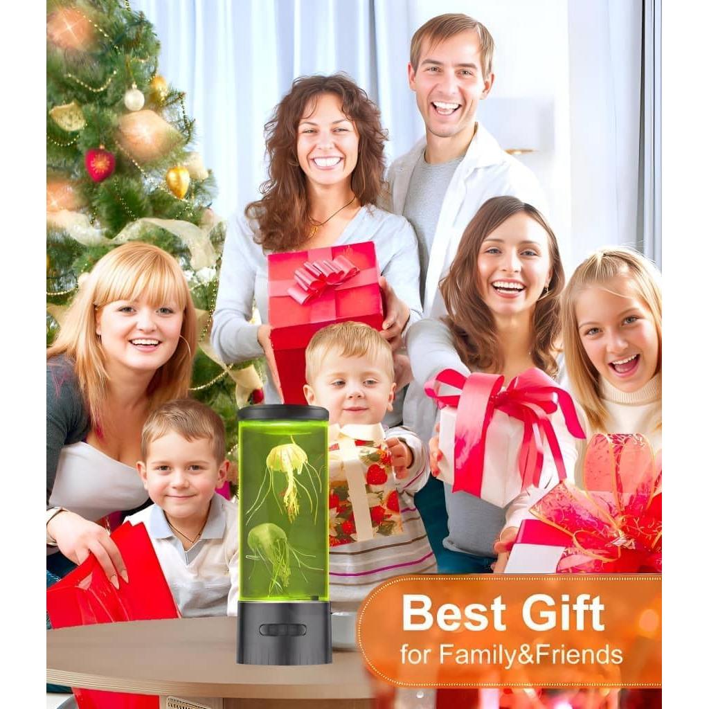 Lámpara de Medusa CALOVER - Acuario LED con Altavoz Bluetooth