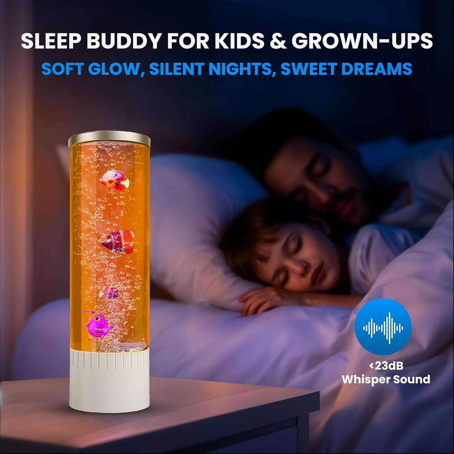 Lámpara Burbujeante LED Brewish NX-ZP | Luz Nocturna Acuática