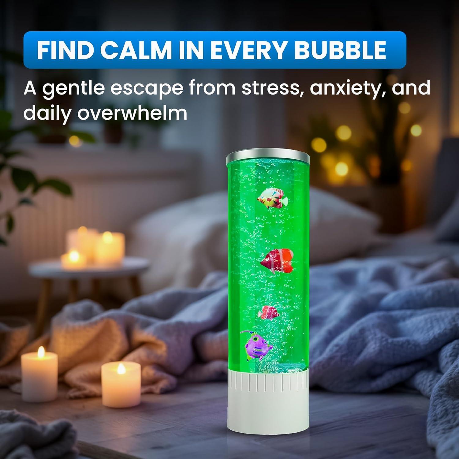 Lámpara Burbujeante LED Brewish NX-ZP | Luz Nocturna Acuática