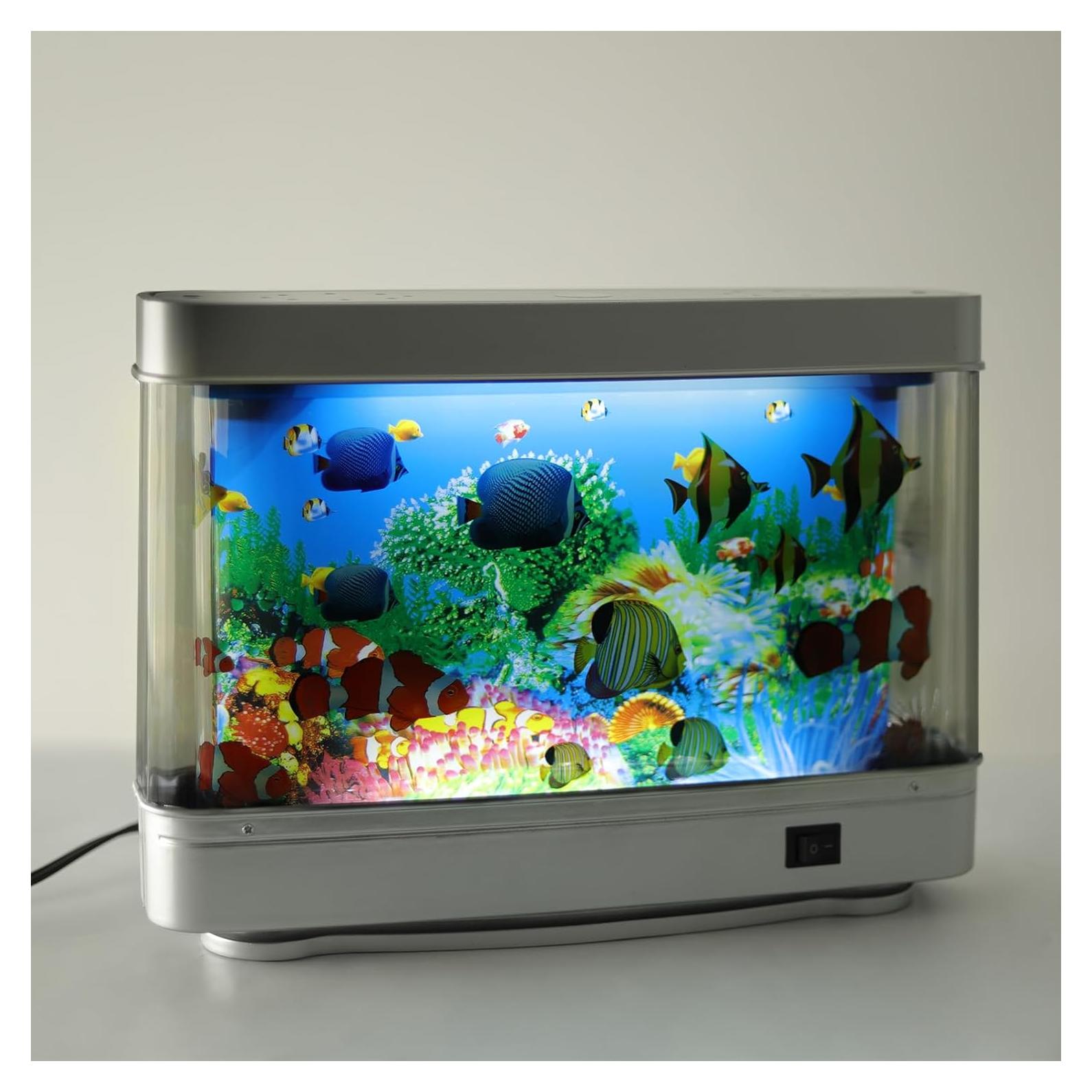 Lámpara Acuática Decorativa PTAHON 30 cm Luz Nocturna Relax