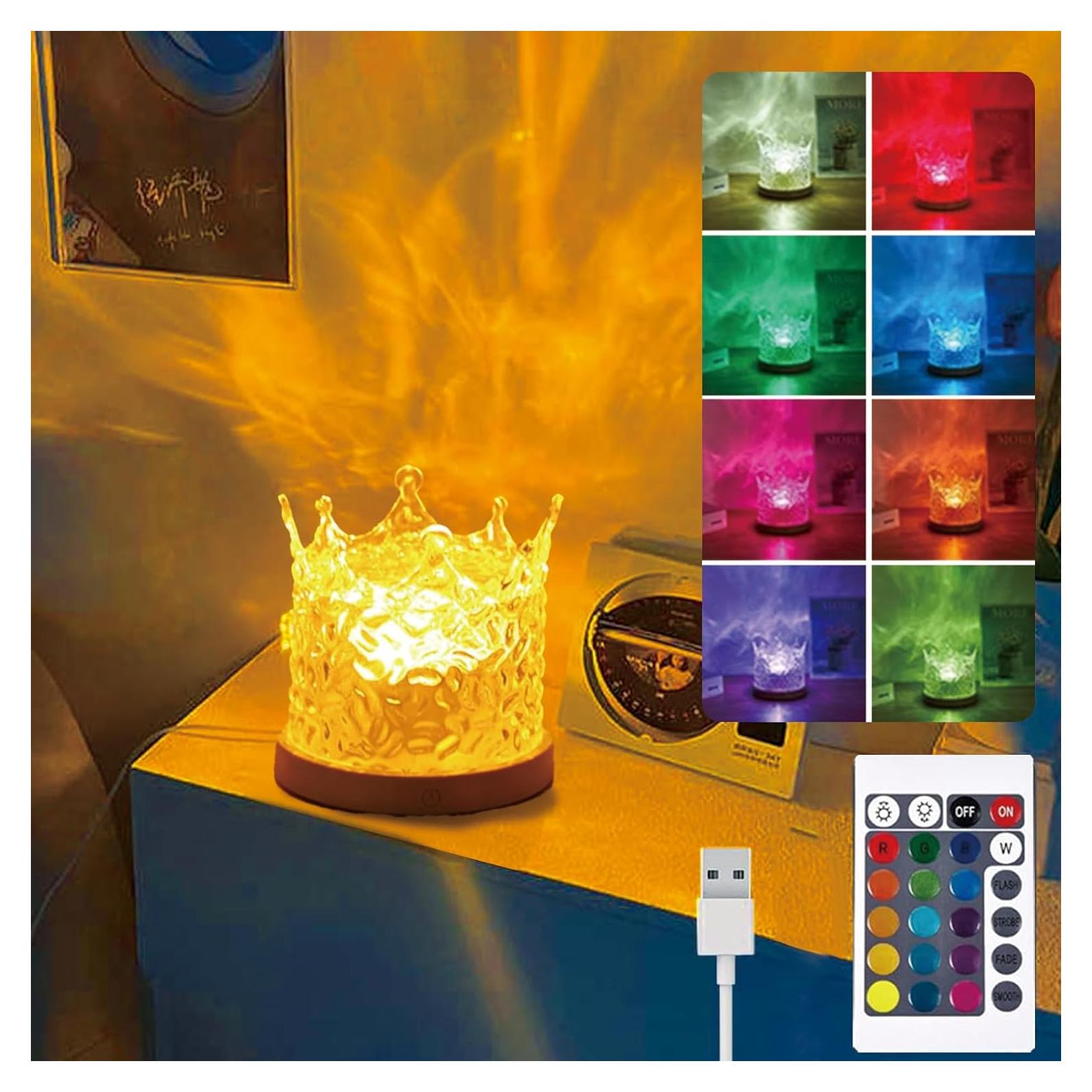 Proyector de Luces de Agua Crown LP-247040, 16 Colores