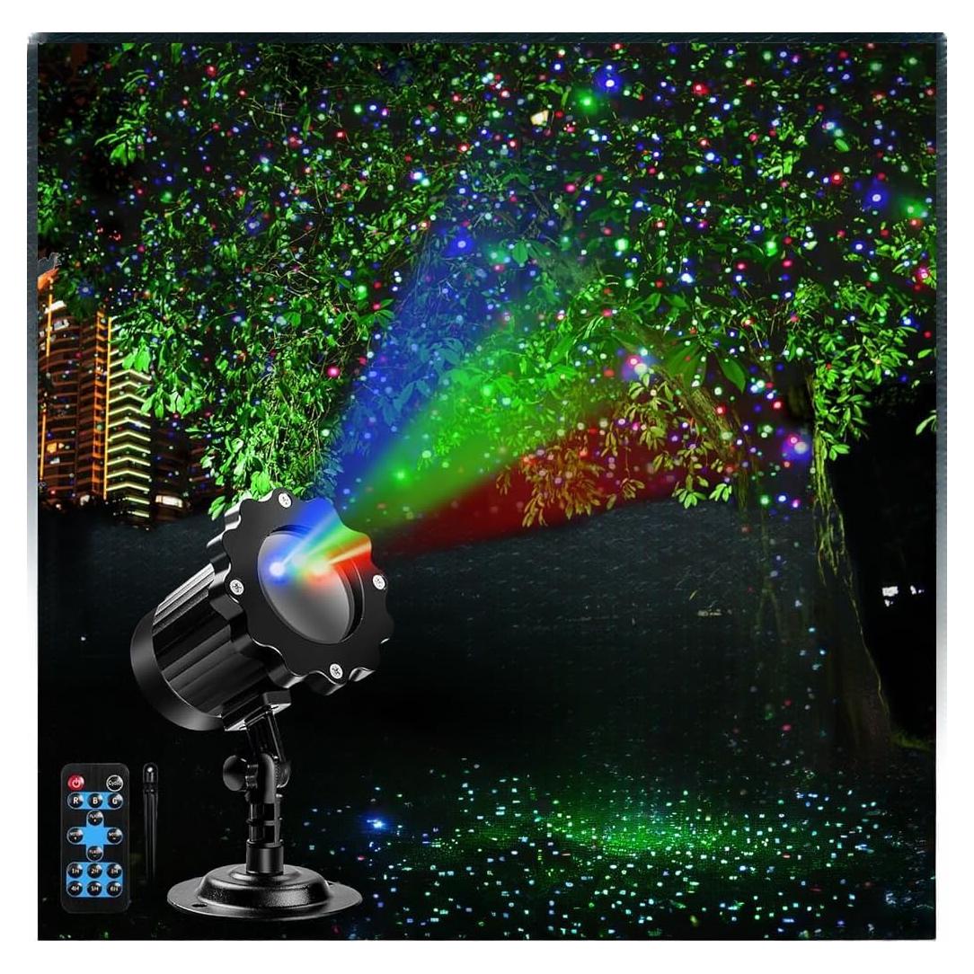 Proyector Láser RGB ZHONGSHAN SE369 para Exterior IP65