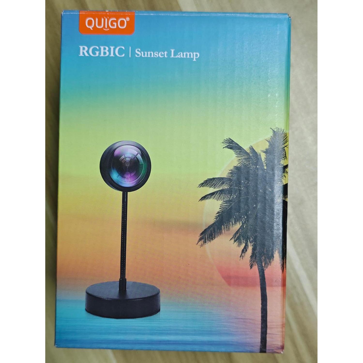 Lámpara Proyector de Atardecer QUIGO H7011 RGB 16 Colores