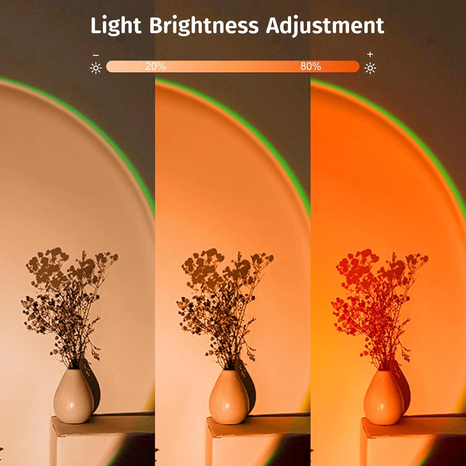 Proyector de Lámpara de Atardecer Neroupe N05 LED RGB 360°