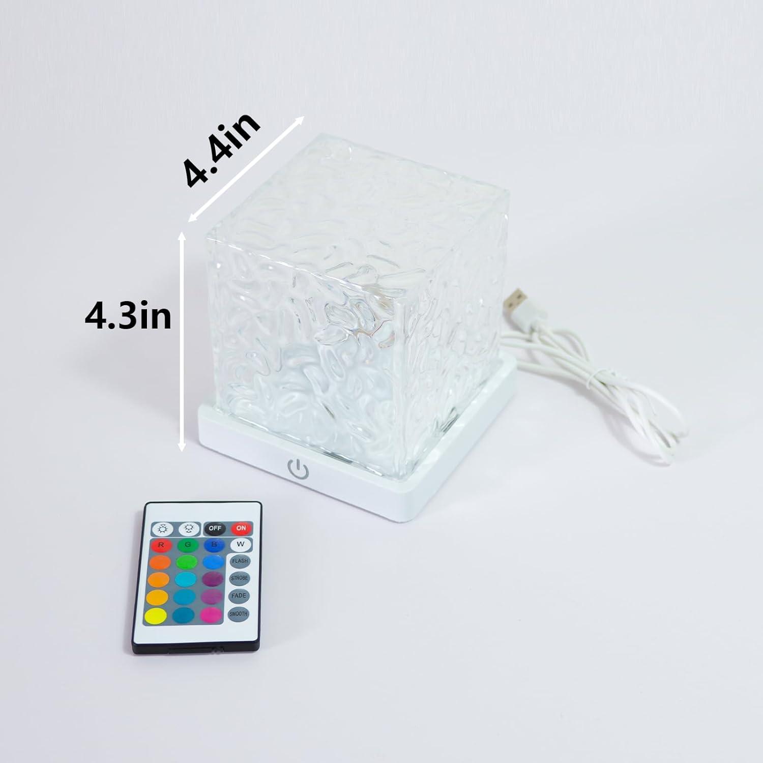 Proyector de Olas del Océano Qbanziou 11.9cm Luz Nocturna
