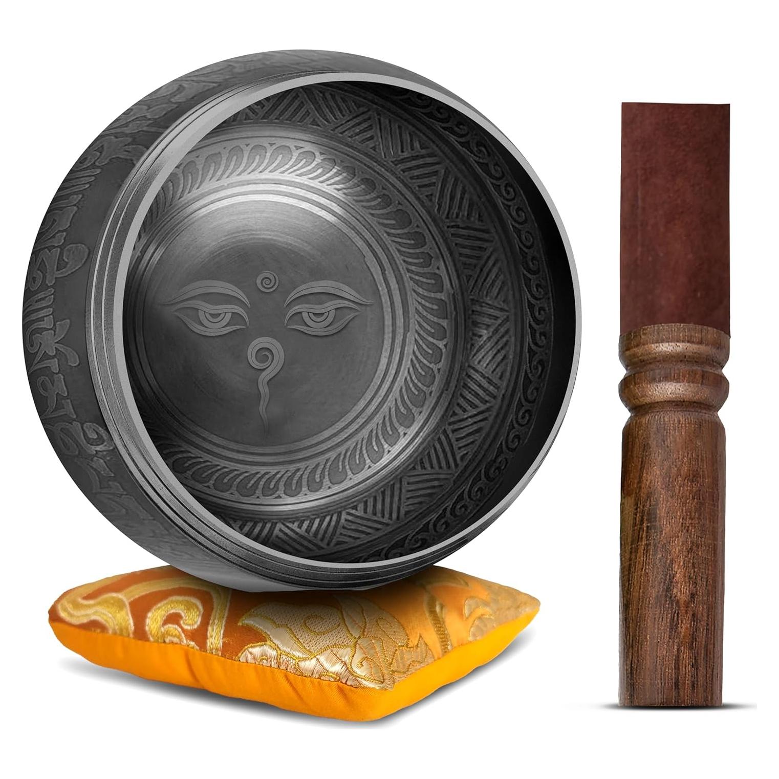 Juego de Cuencos Cantores Tibetanos 10.16 cm Himalayan Bazaar