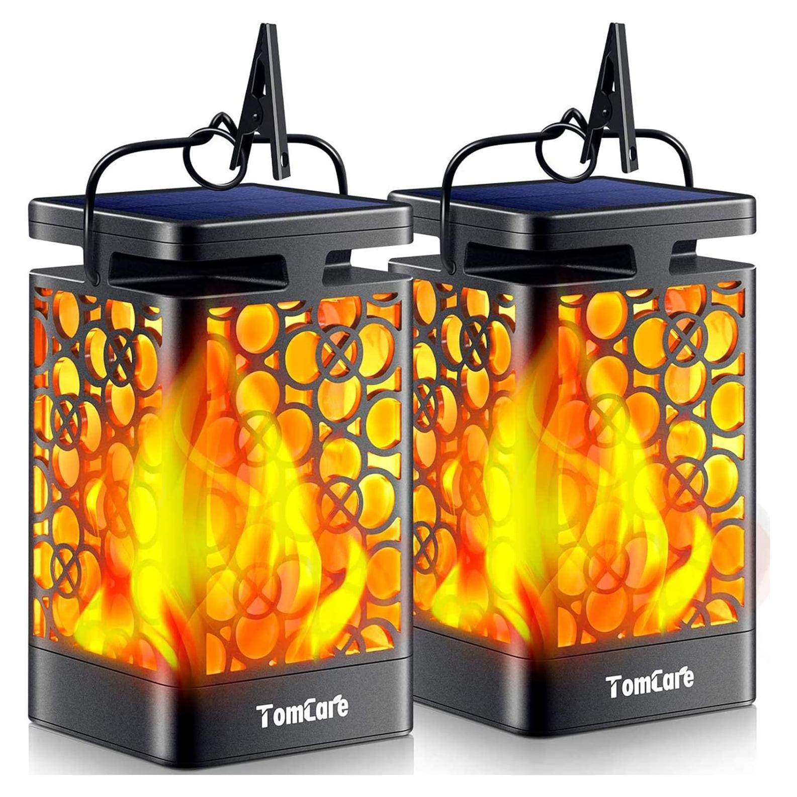 Linternas Solares TomCare 2 Paquete LED Impermeables 35 Lm