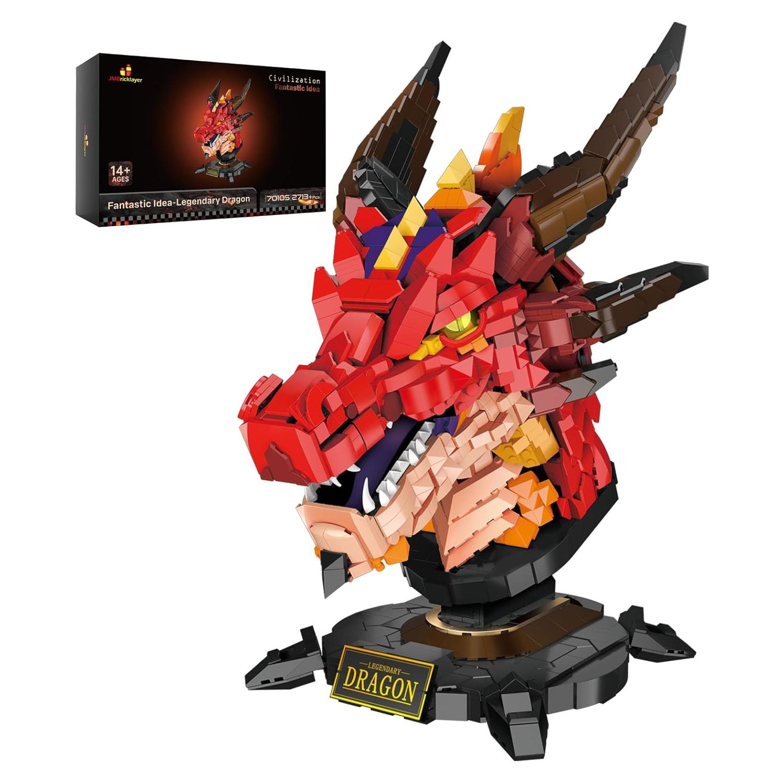 Conjunto de Bloques de Construcción Dragón JMBricklayer 70105