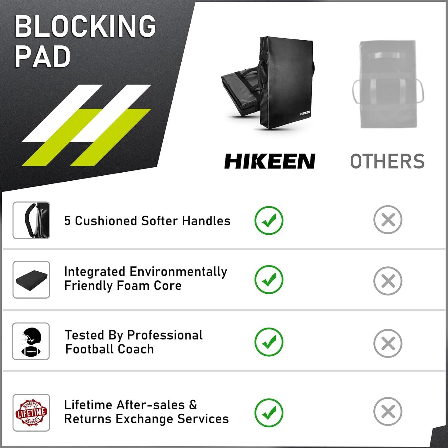 Almohadilla de Bloqueo Hikeen 61x41 cm para Fútbol y Entrenamiento