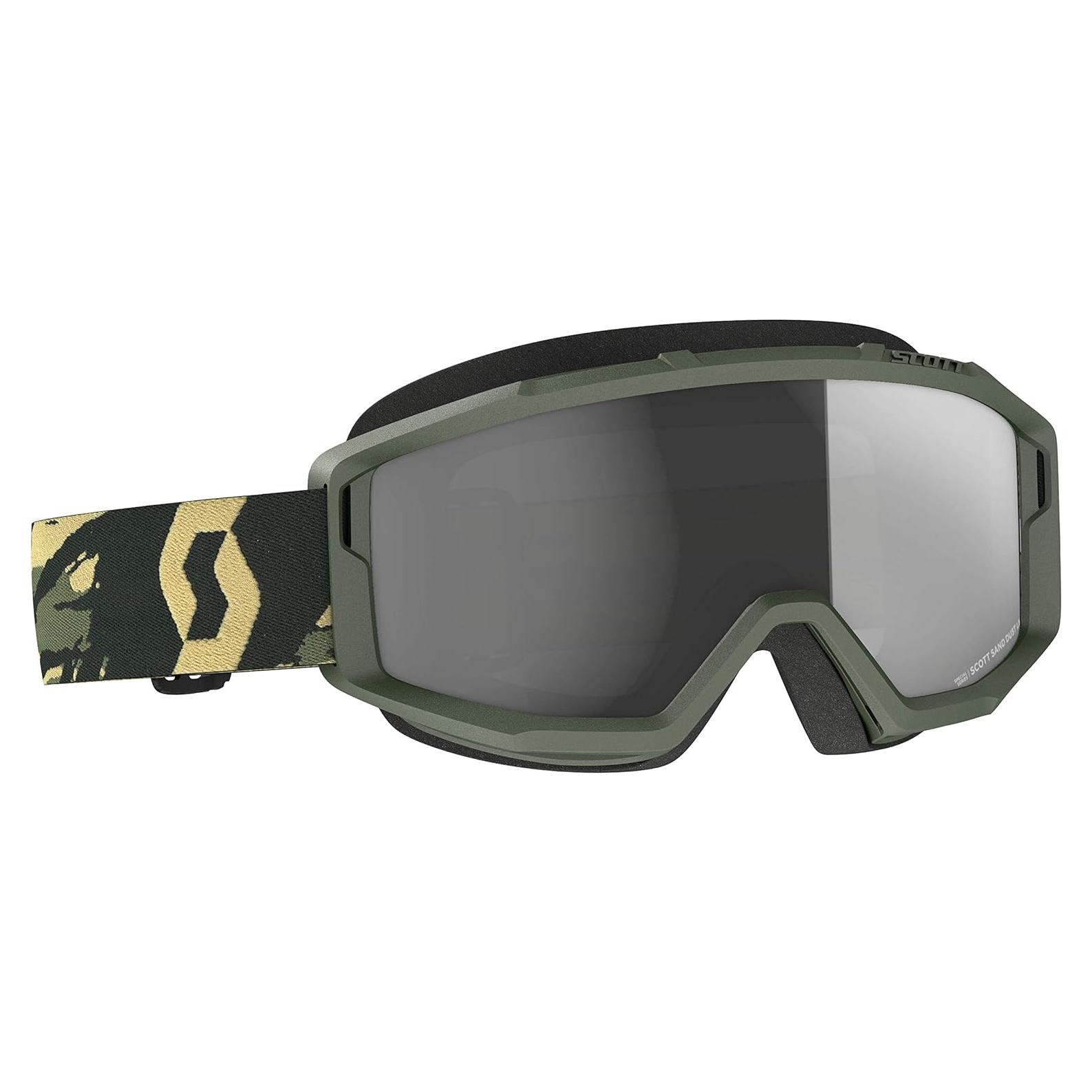 Gafas de Nieve SCOTT Primal Arena Polvo Camo Khaki Lente Gris
