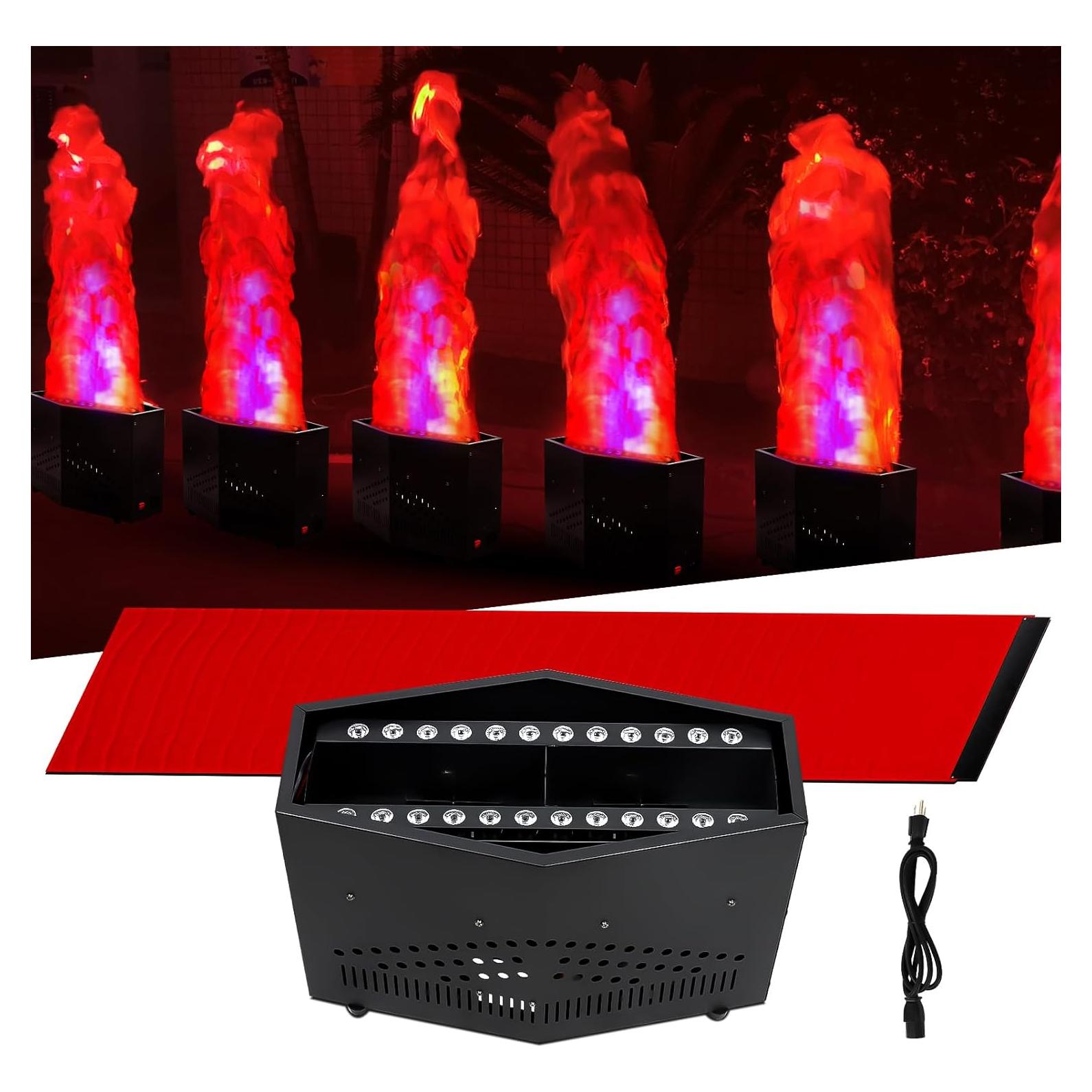 Luz de Llama Falsa ZLPOWER 1.5m 36 LED Efecto Realista