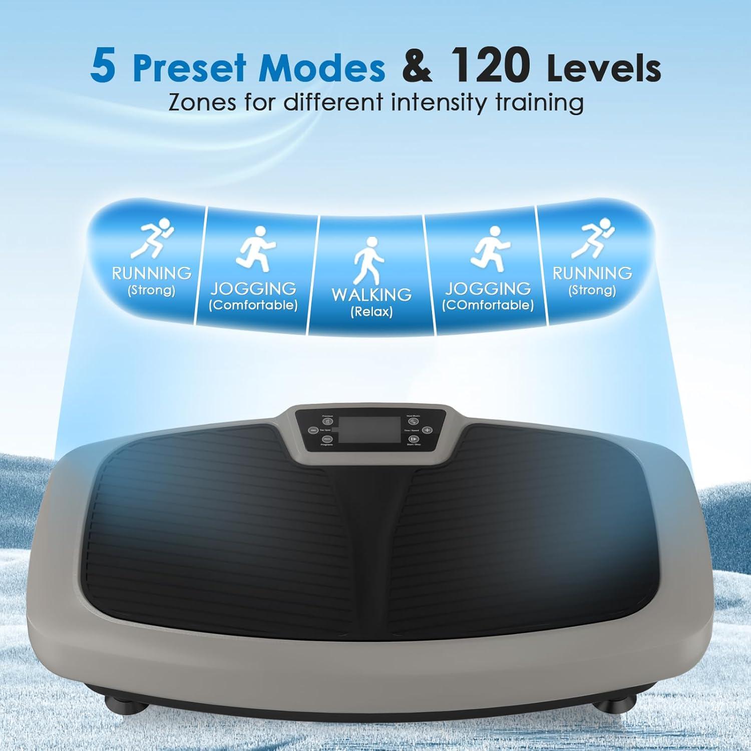 Máquina de Vibración Natini ZZ-SZ312 - 181 kg, Control Remoto