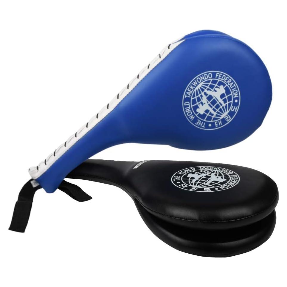 Almohadillas de Patada Taekwondo ORANGEHOME 01 Negro Azul