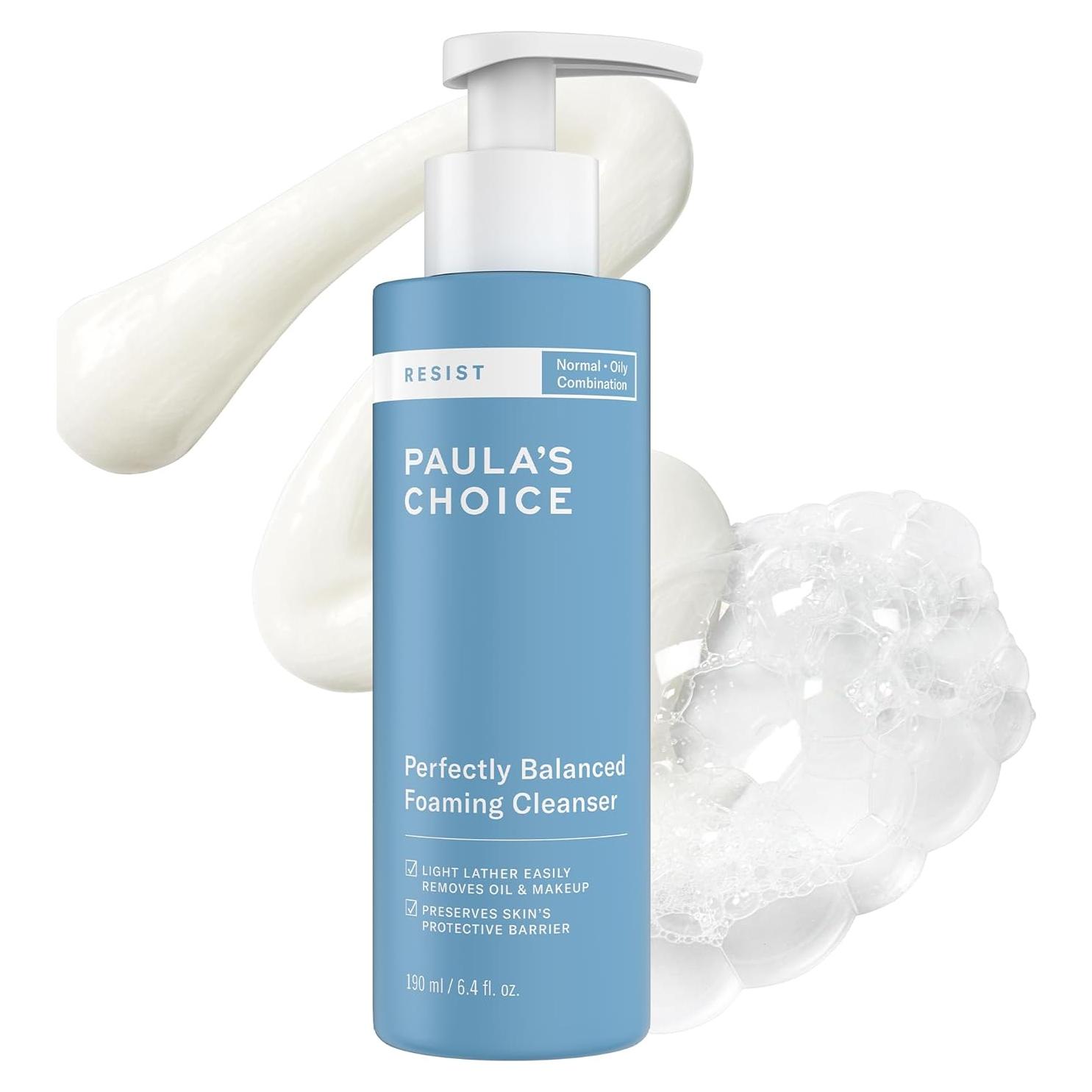 Limpiador Facial Espumoso Paula's Choice 190 ml Ácido Hialurónico