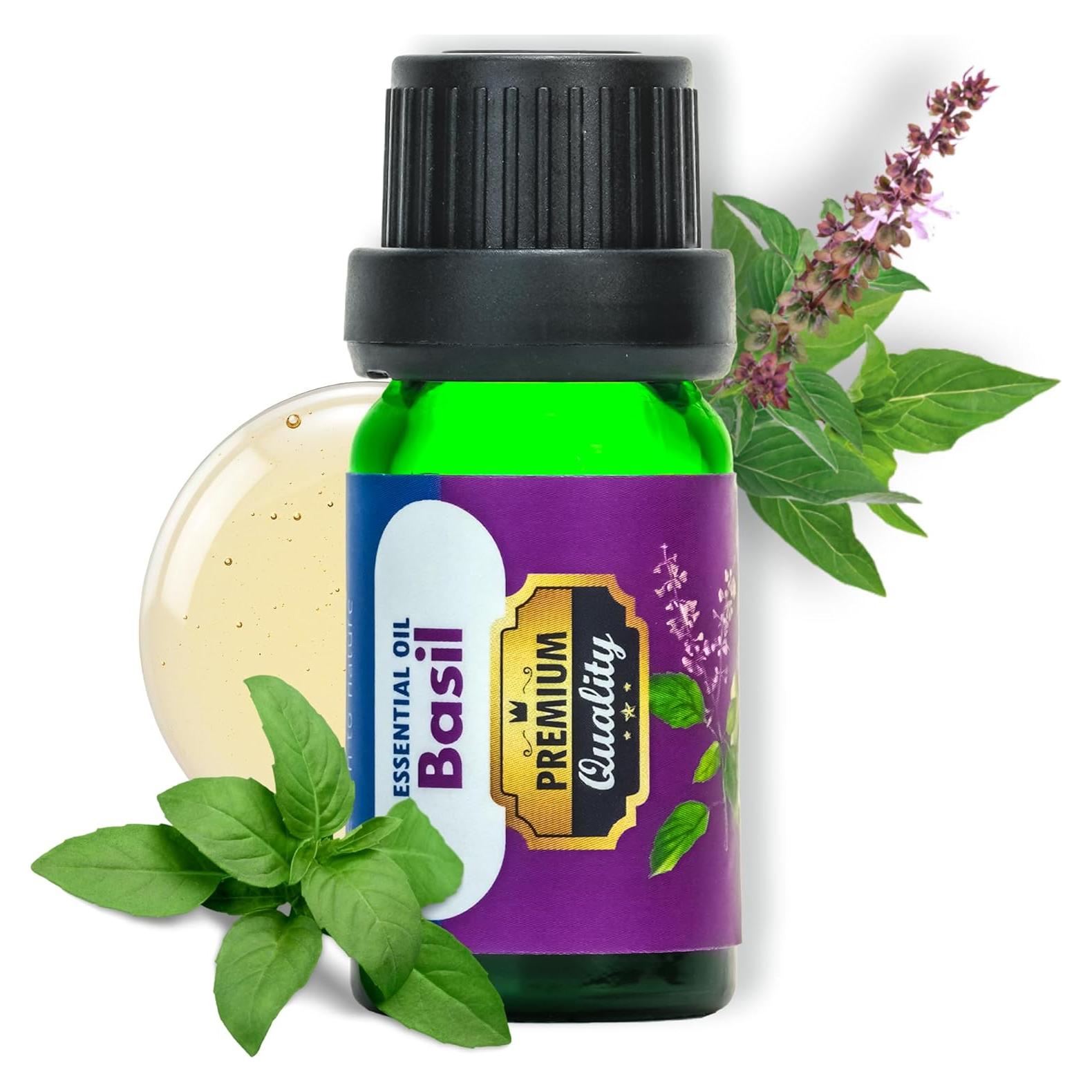 Aceite Esencial Puro Albahaca 10ml Labambi Valley - Aromaterapia