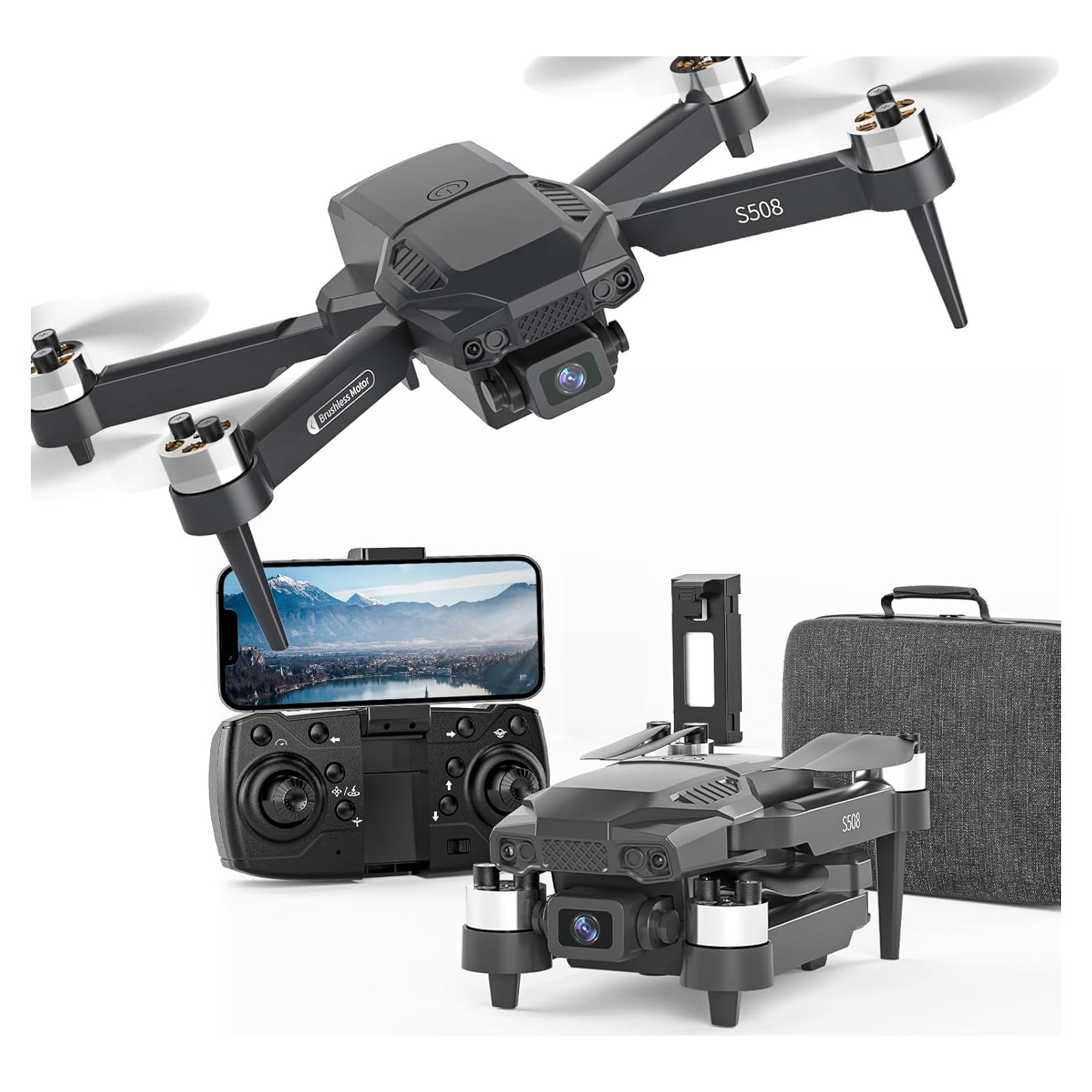 Mini Drone S508 Suangrc con Cámara HD 720P y Control por App