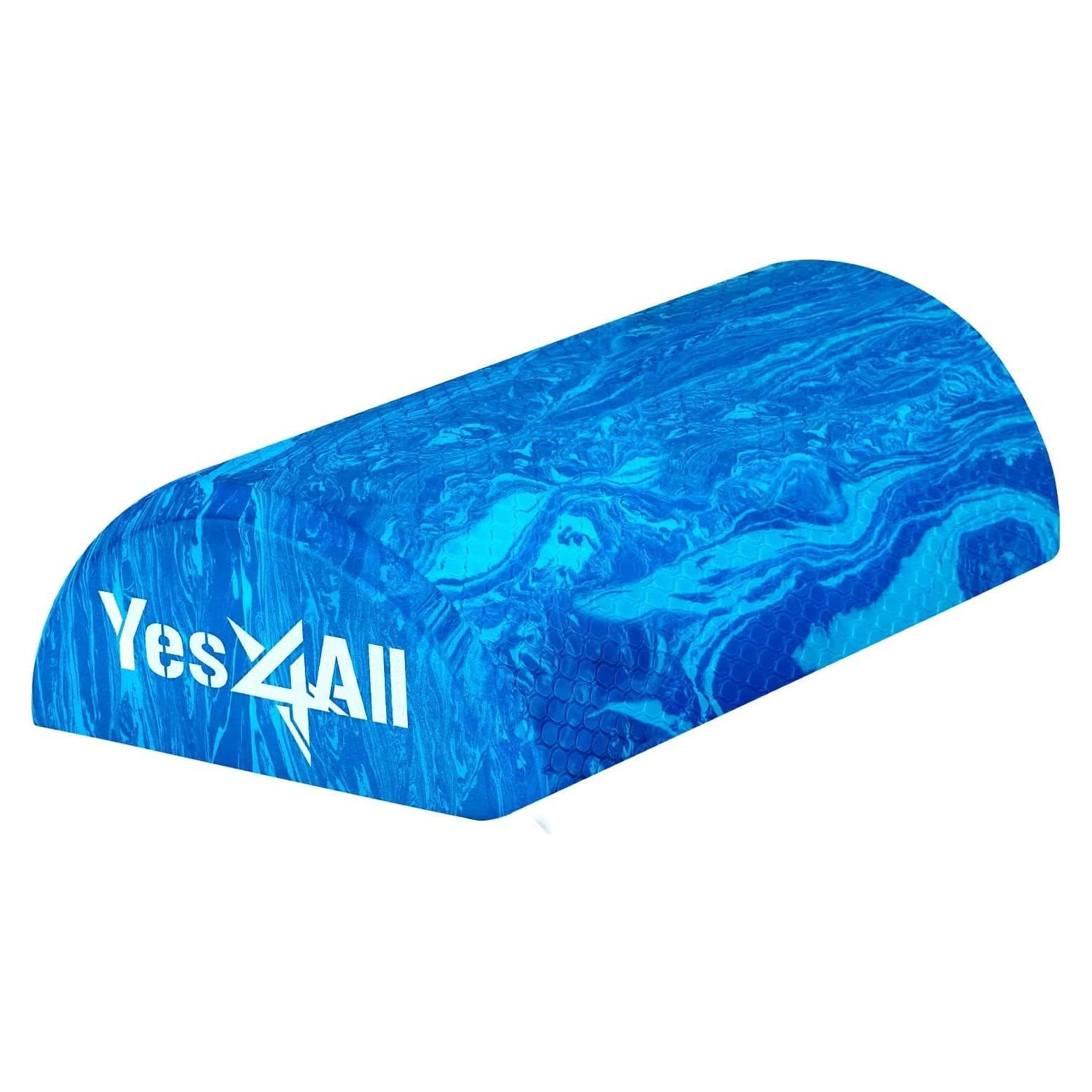 Rodillo de Espuma EVA Yes4All 30.48 cm Azul para Masaje