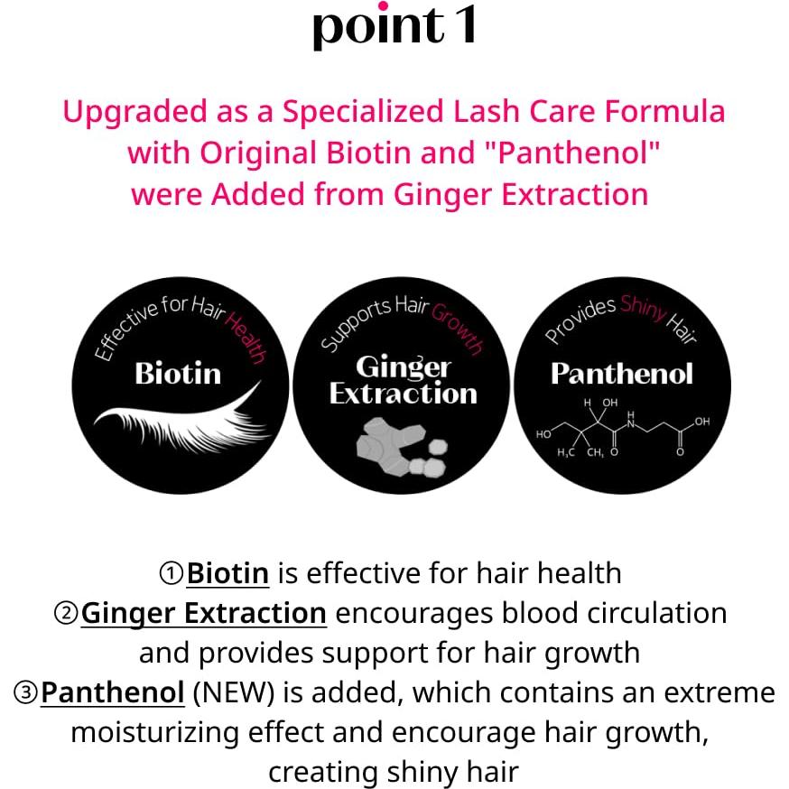 Suero de Pestañas ETUDE 8.8 ml con Biotina y Pantenol