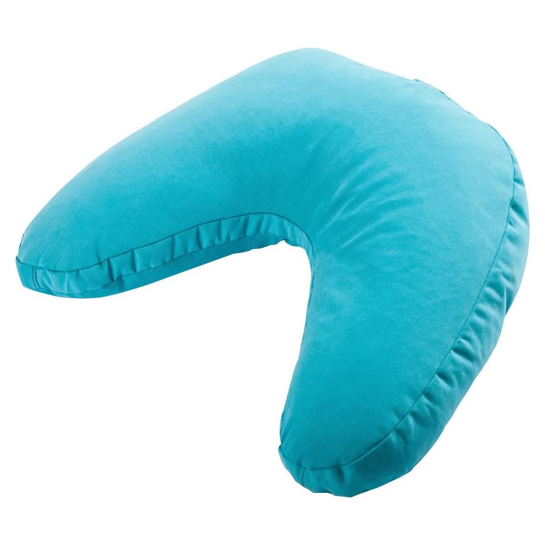 Cojín de Meditación en V Hugger Mugger Aqua - Soporte Saludable