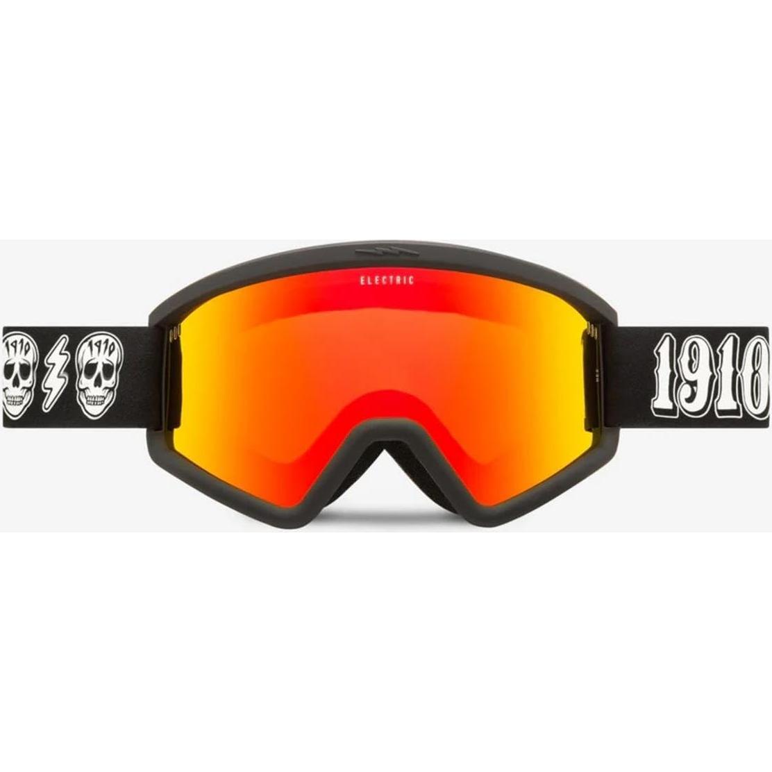 Gafas de Nieve Eléctricas Hex Goggle Unisex con Lente Cromo Rojo