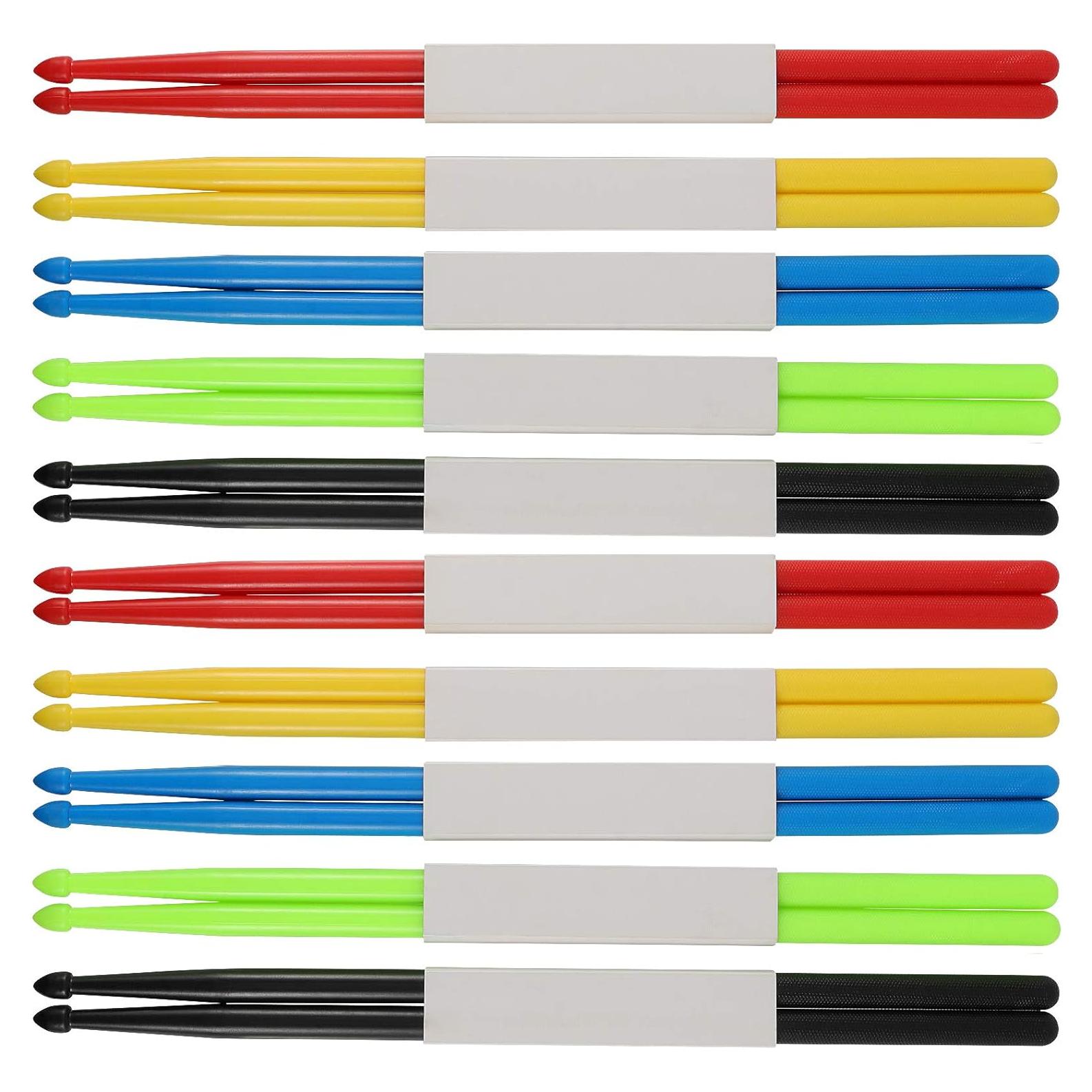 Palillos de Nylon 5A ZEONHAK - 10 Pares Antideslizantes