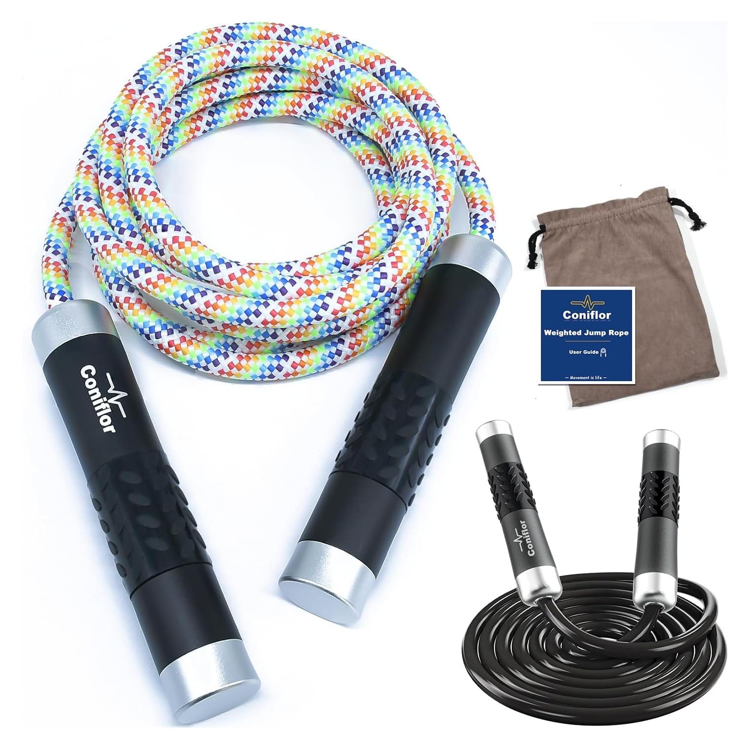 Cuerda de Salto con Peso Coniflor 0.39kg Ajustable 9mm